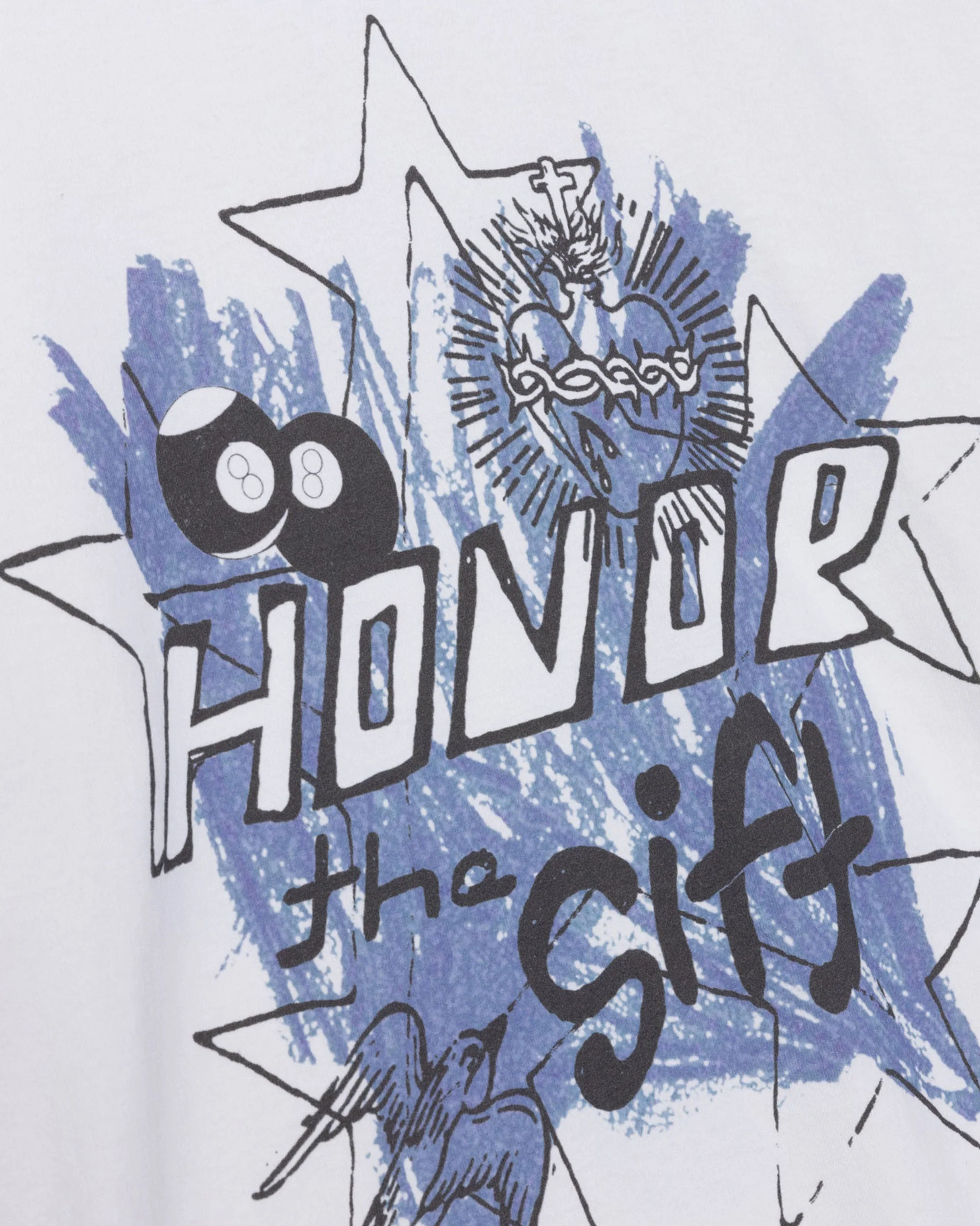 Pop Art Longsleeve - White - Image 7