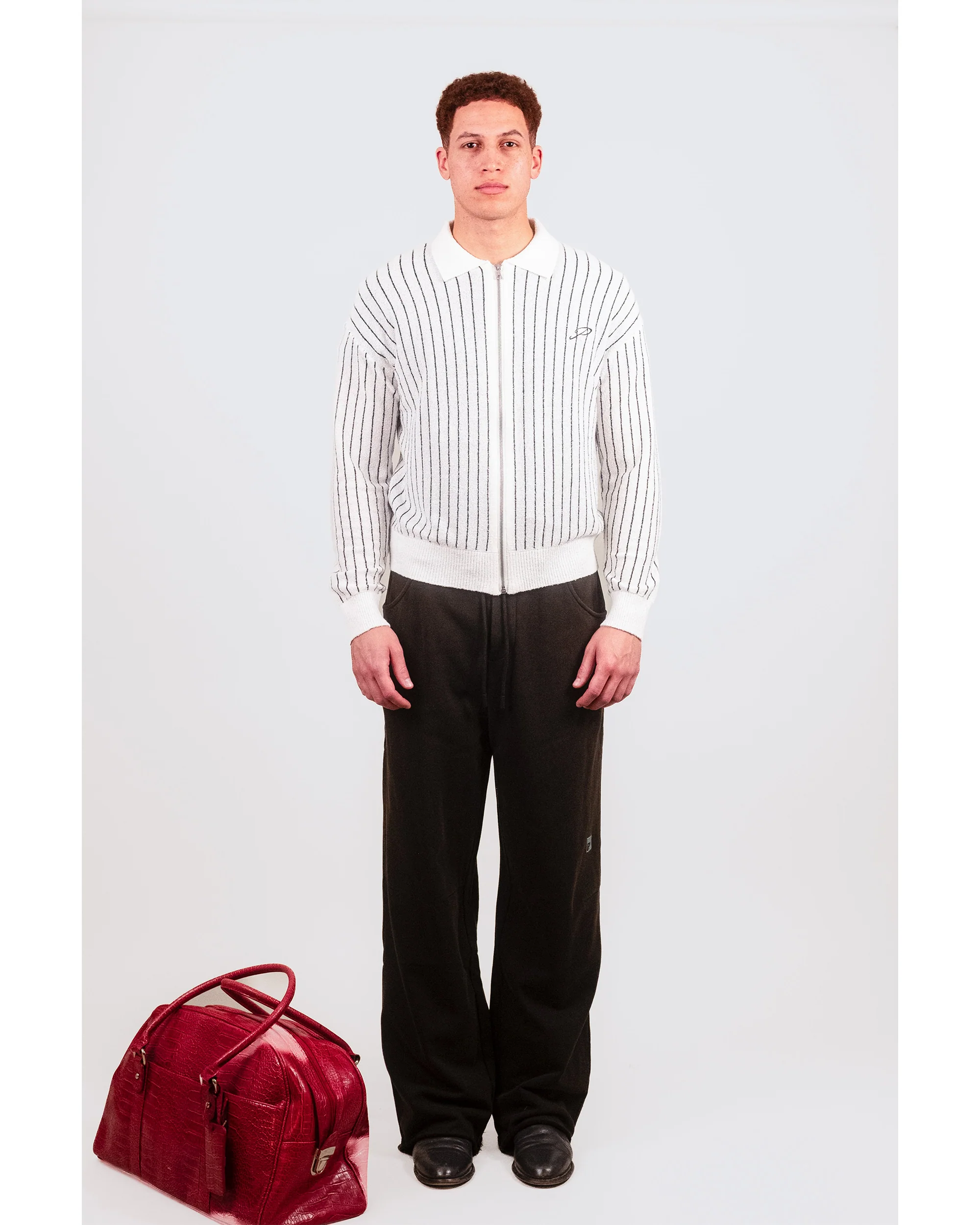 Posh Full Zip in China White - Image 2