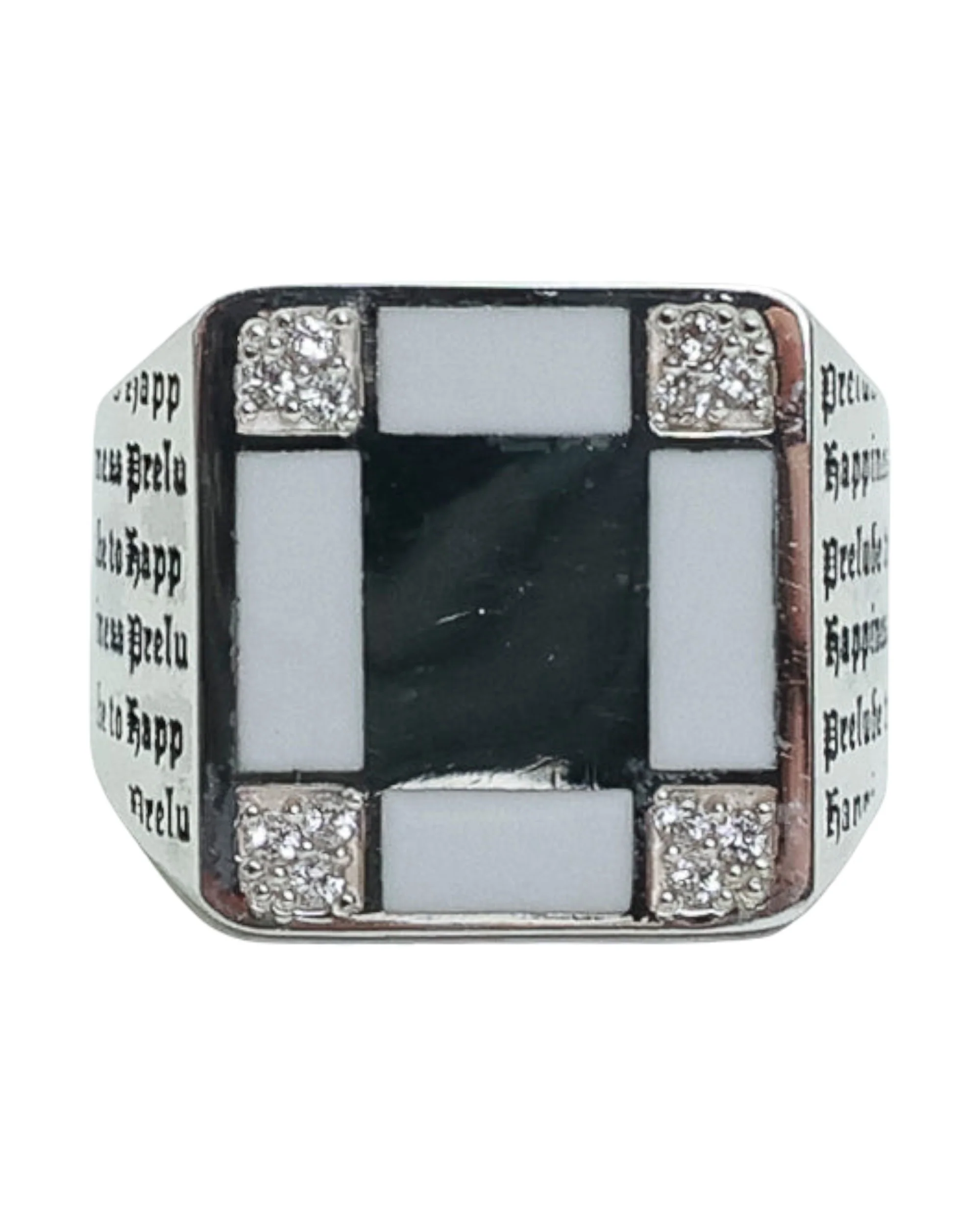 Prelude Signet (Silver/White/Topaz) - Image 2