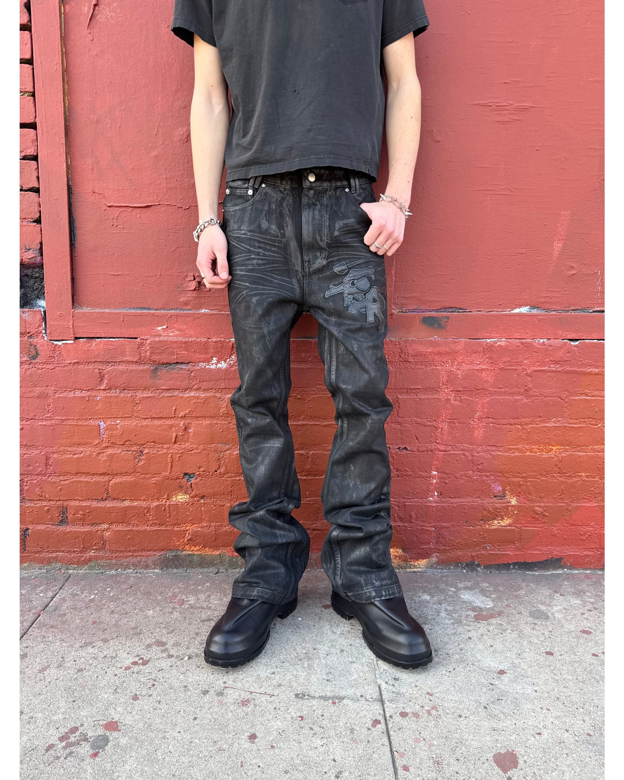 PRJCT A02 - WAX DENIM - Image 3