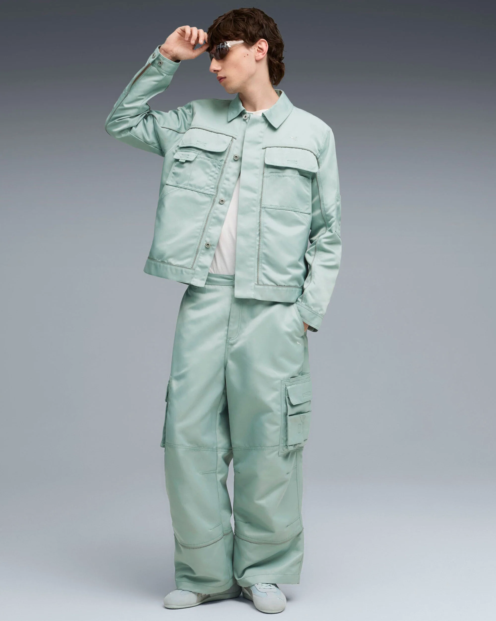 PUMA MMQ SPECIAL ITEMS PUMA GEAR JKT LIGHT MOSS - Image 2