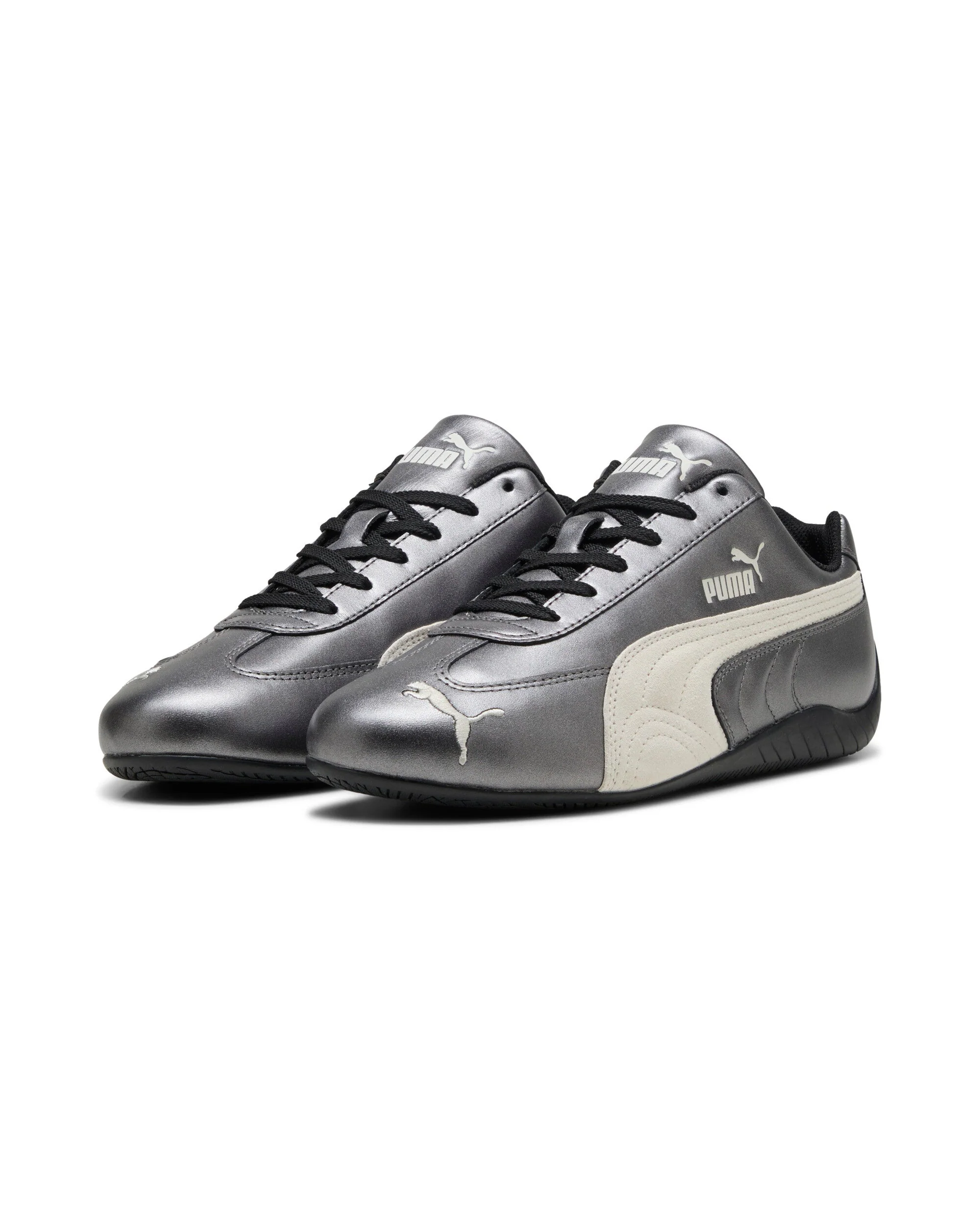 PUMA SPEEDCAT METALLIC PUMA BLACK-WARM WHITE - Image 3