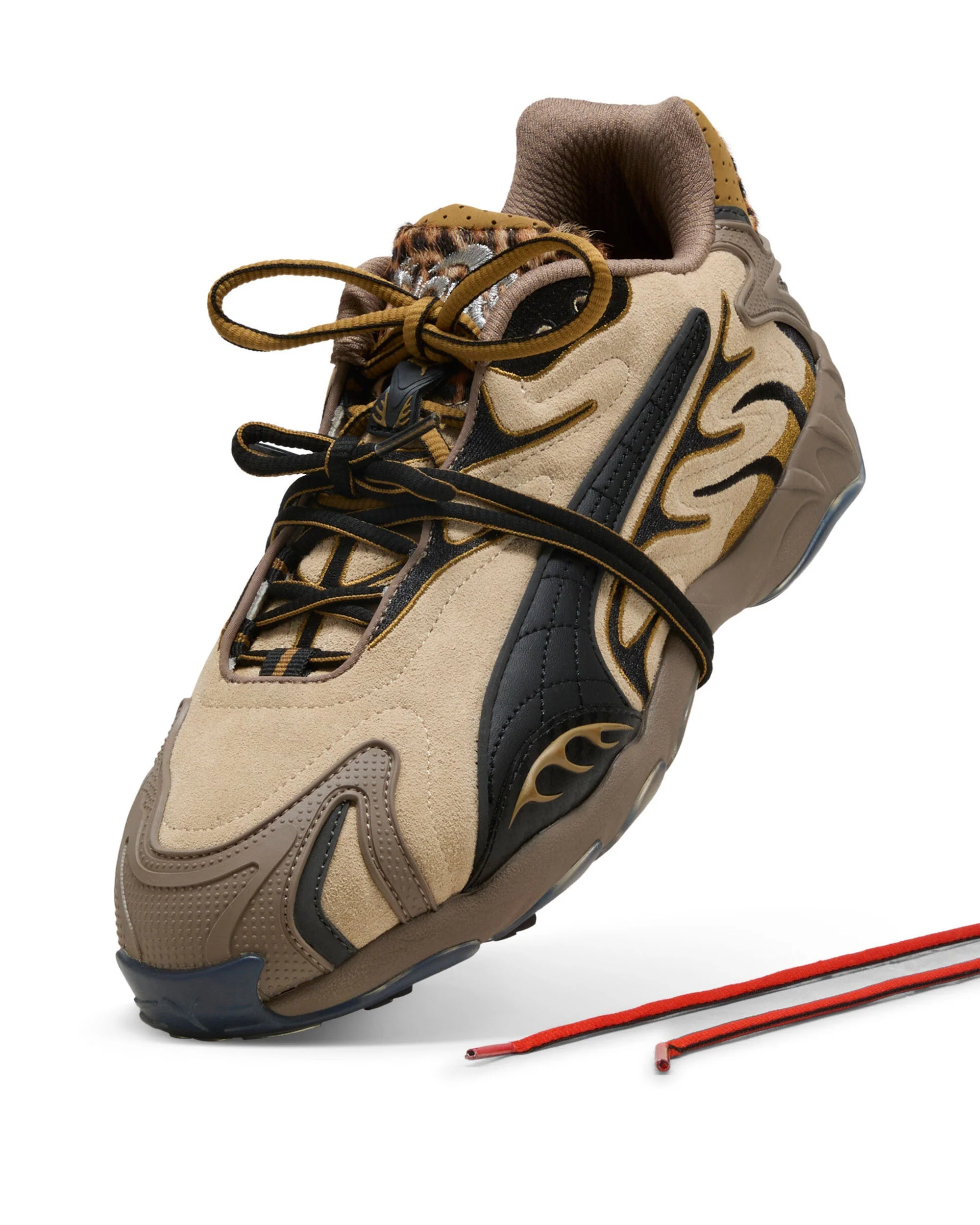 PUMA X A$AP ROCKY INHALE LEOPARD ALMOND - Image 4