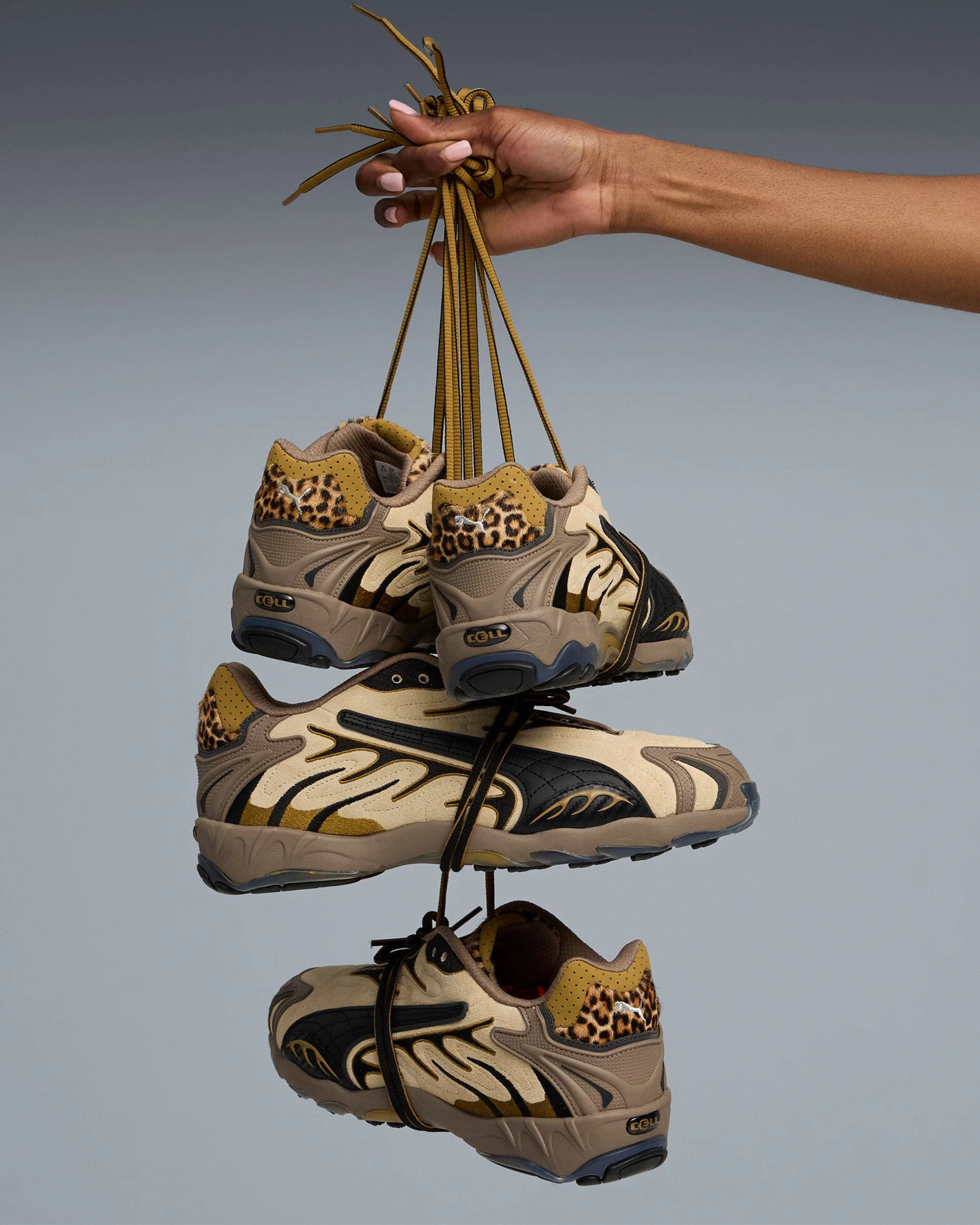 PUMA X A$AP ROCKY INHALE LEOPARD ALMOND - Image 8