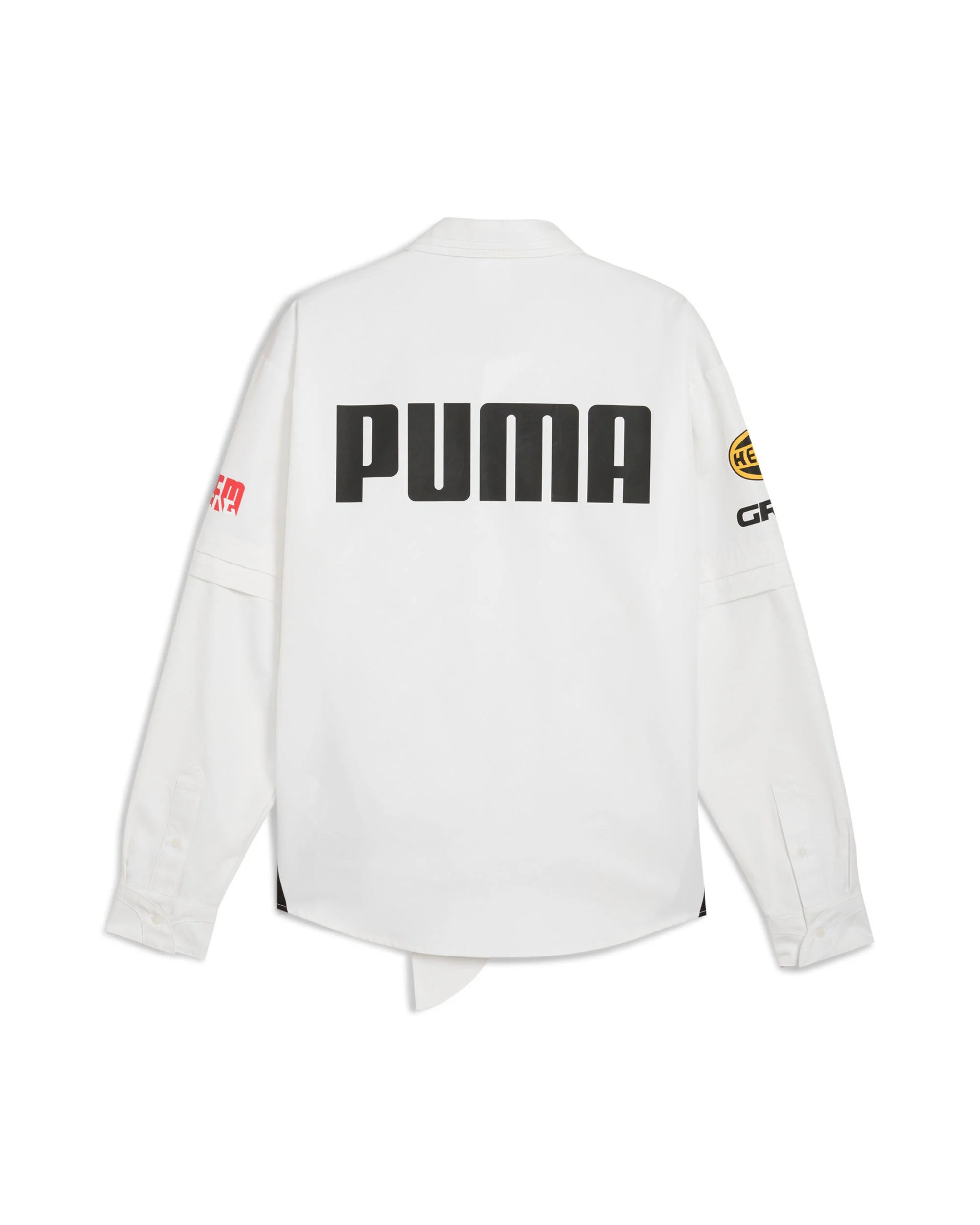 PUMA X A$AP ROCKY LAYERED PIT CREW BUTTON DOWN WHITE - Image 3
