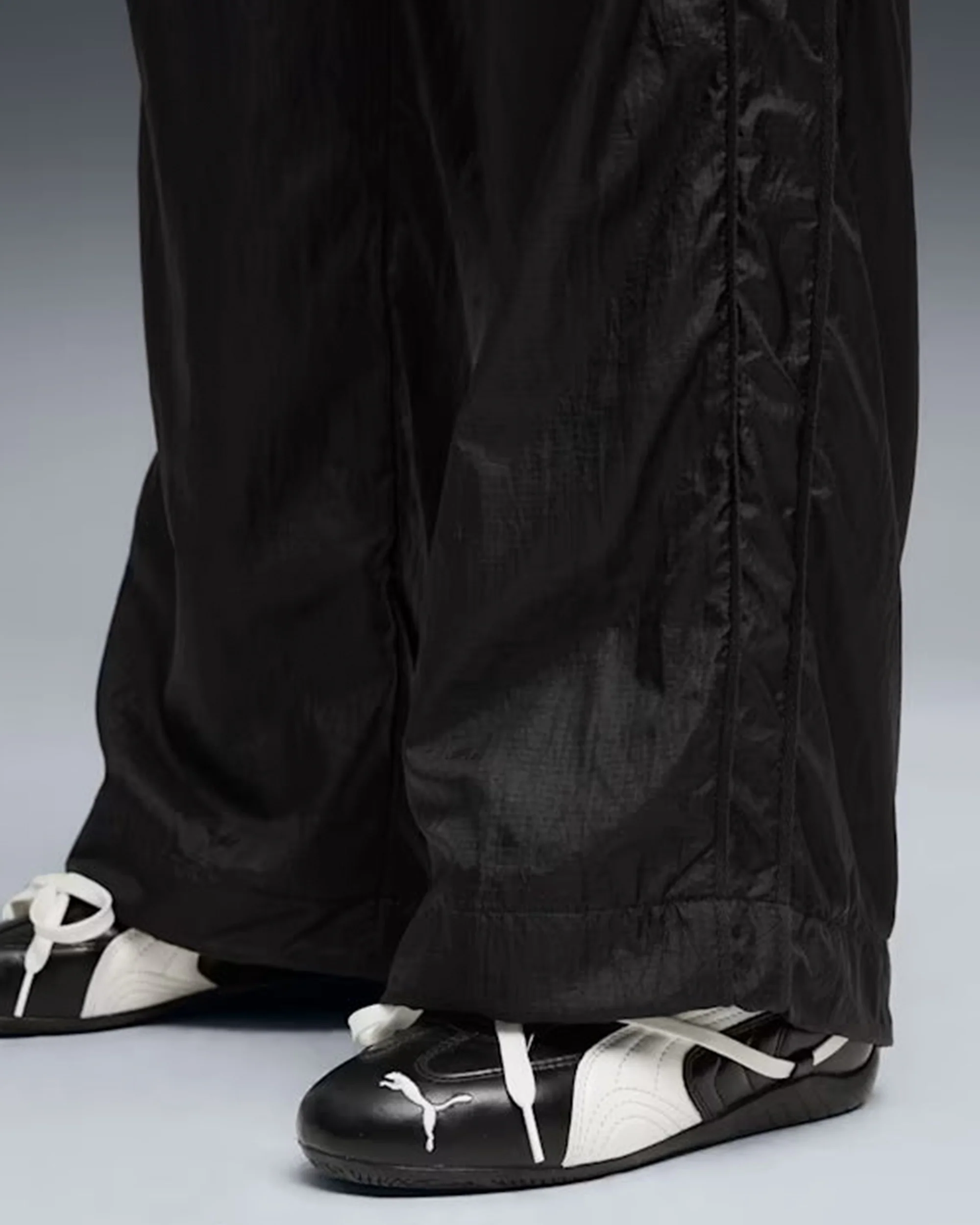 PUMA X ROSE T7 RELAXED TRACK PANTS BLACK - Image 7