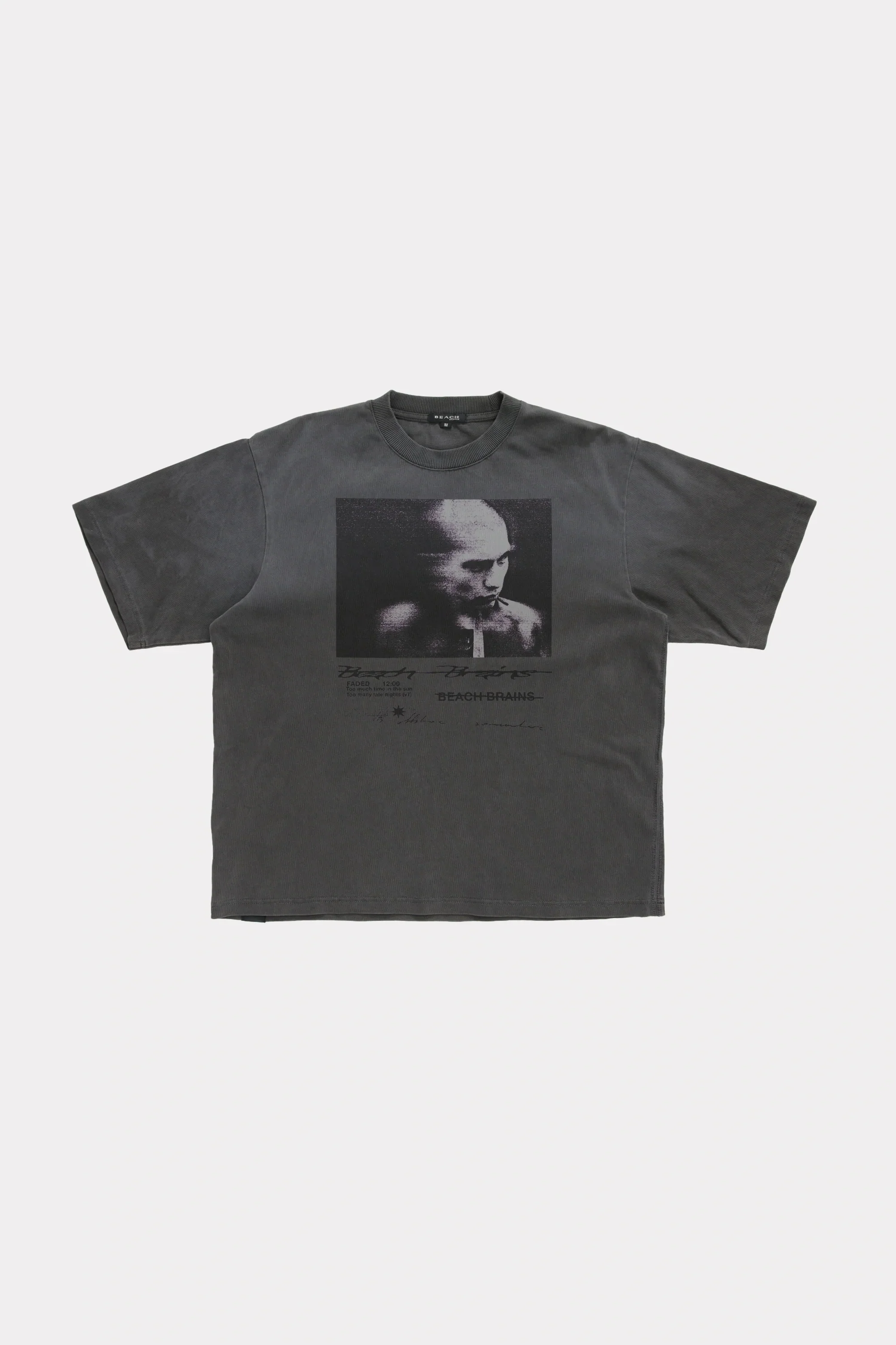 PUNK T-SHIRT - SUN FADED BLACK - Image 5