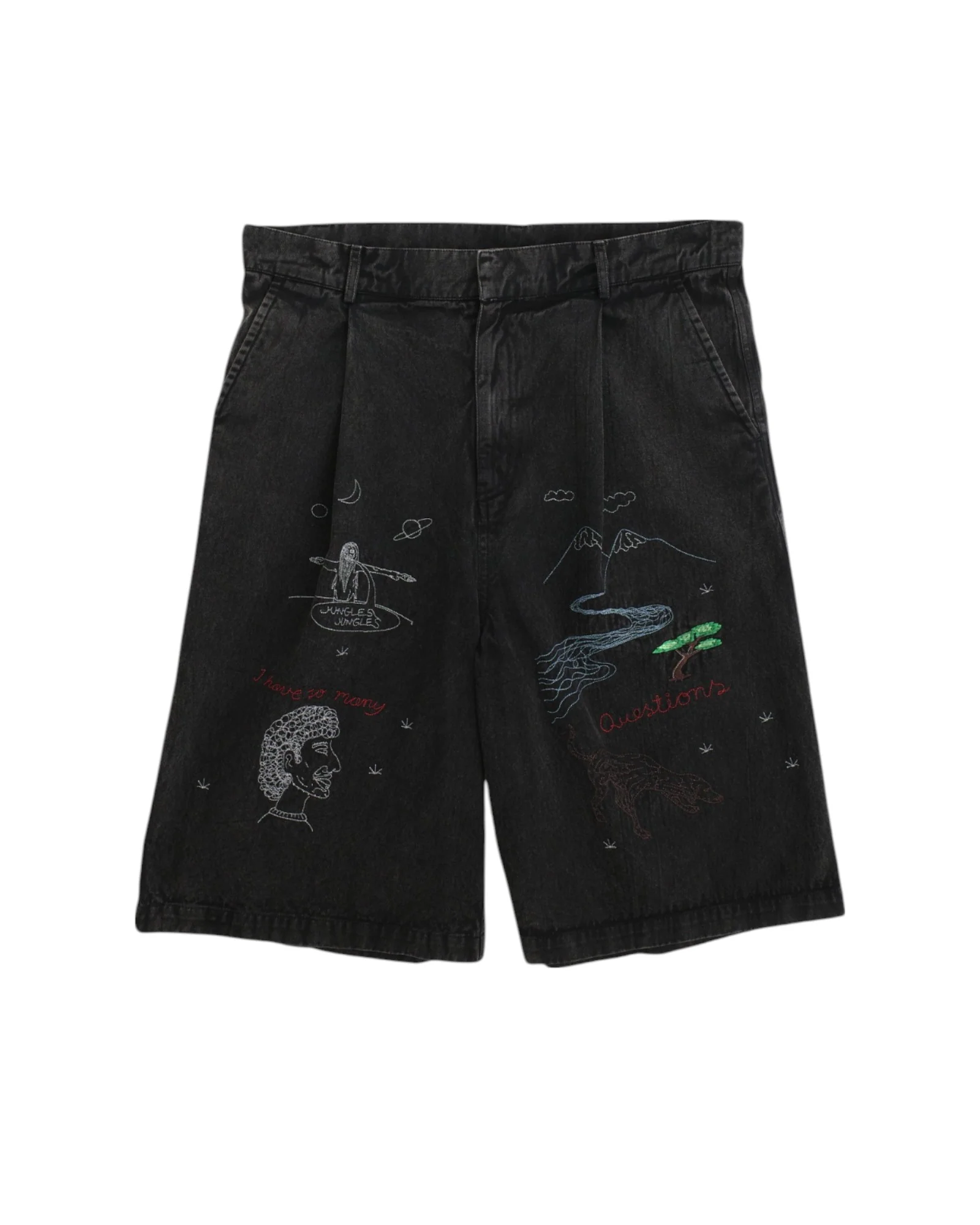 Questions Pleated Short