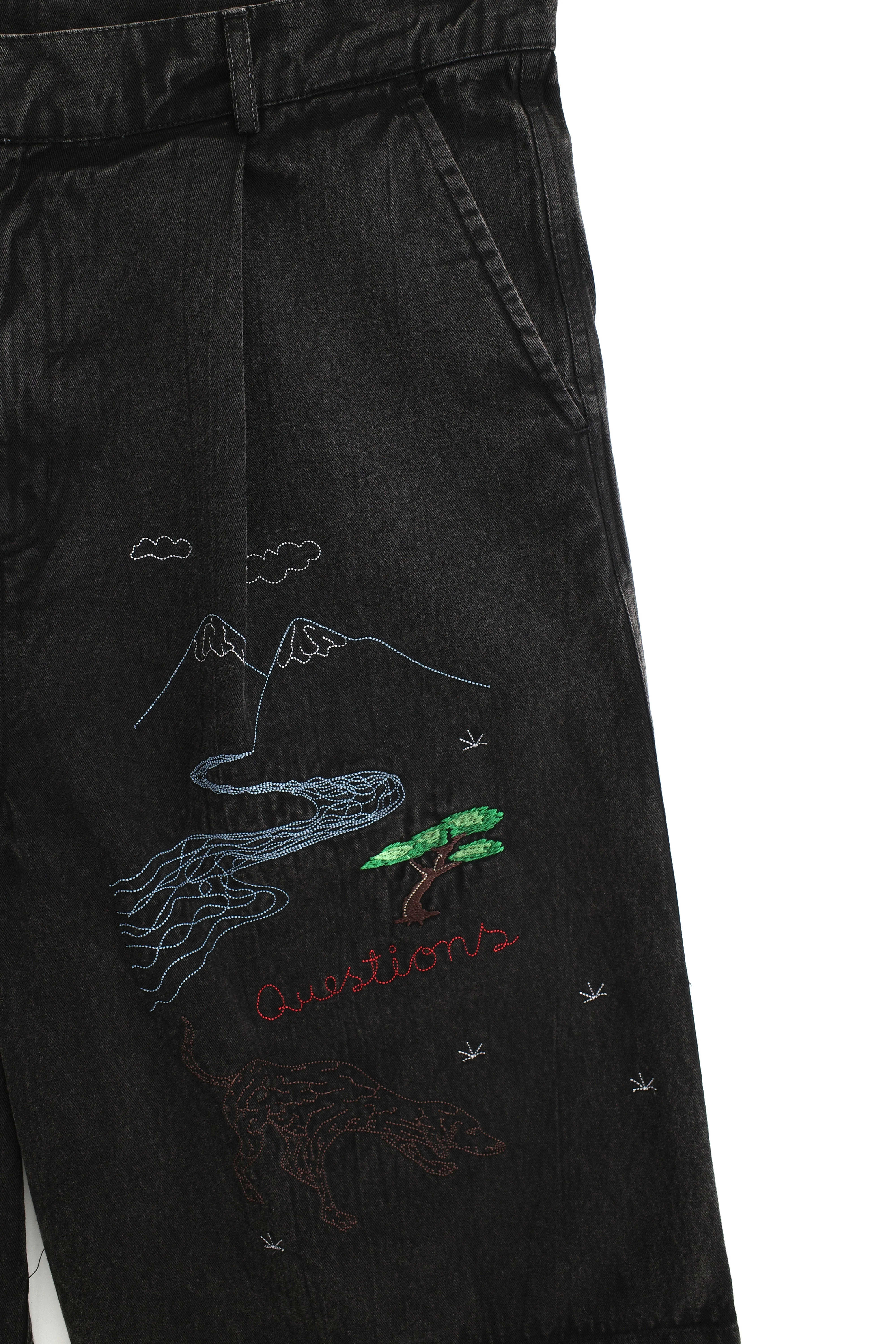 Questions Pleated Short - Image 4