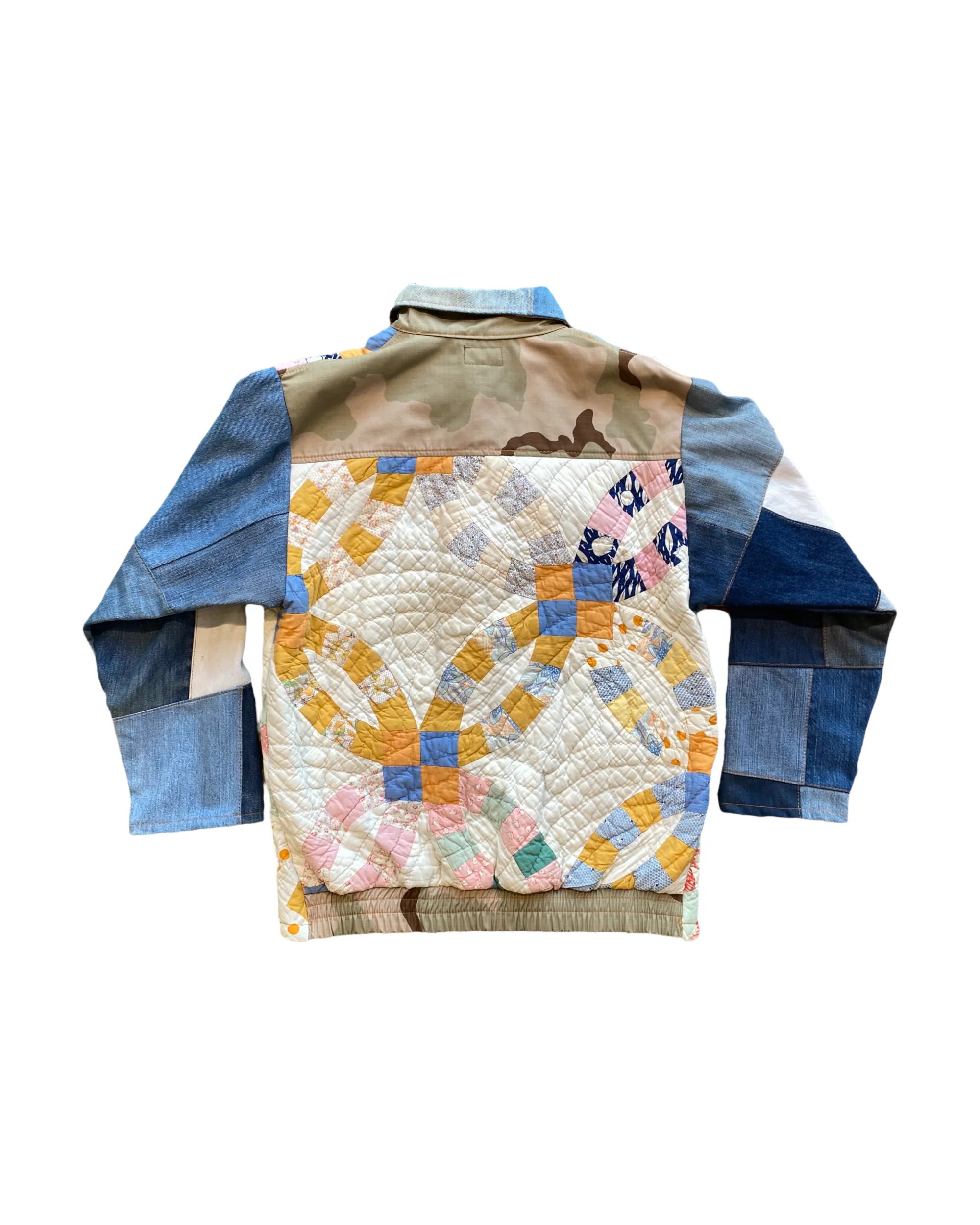 Quilt + Denim Patchwork Jacket // Random Selection - Image 2