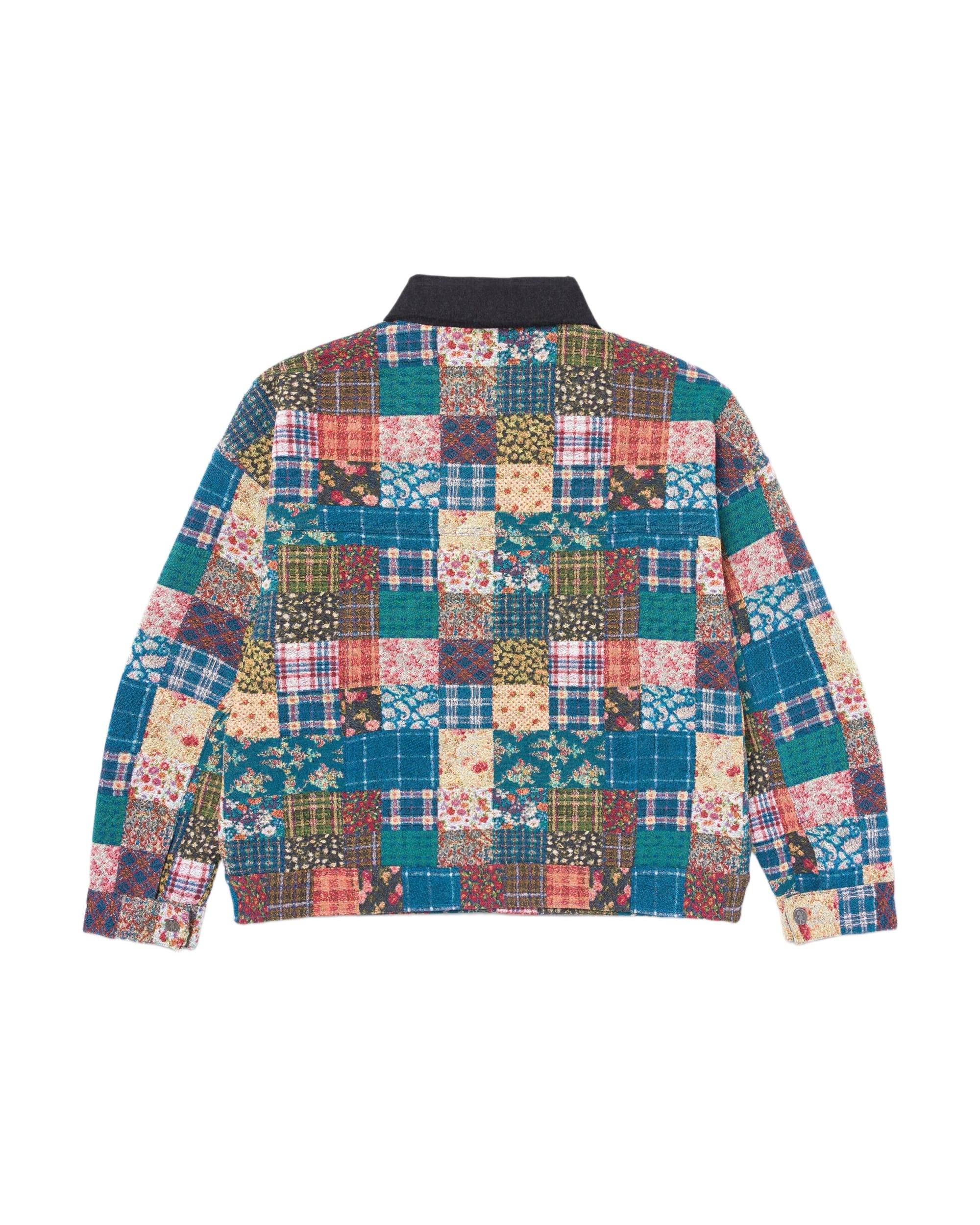 QUILTED TAPESTRY WORK JACKET - Image 4