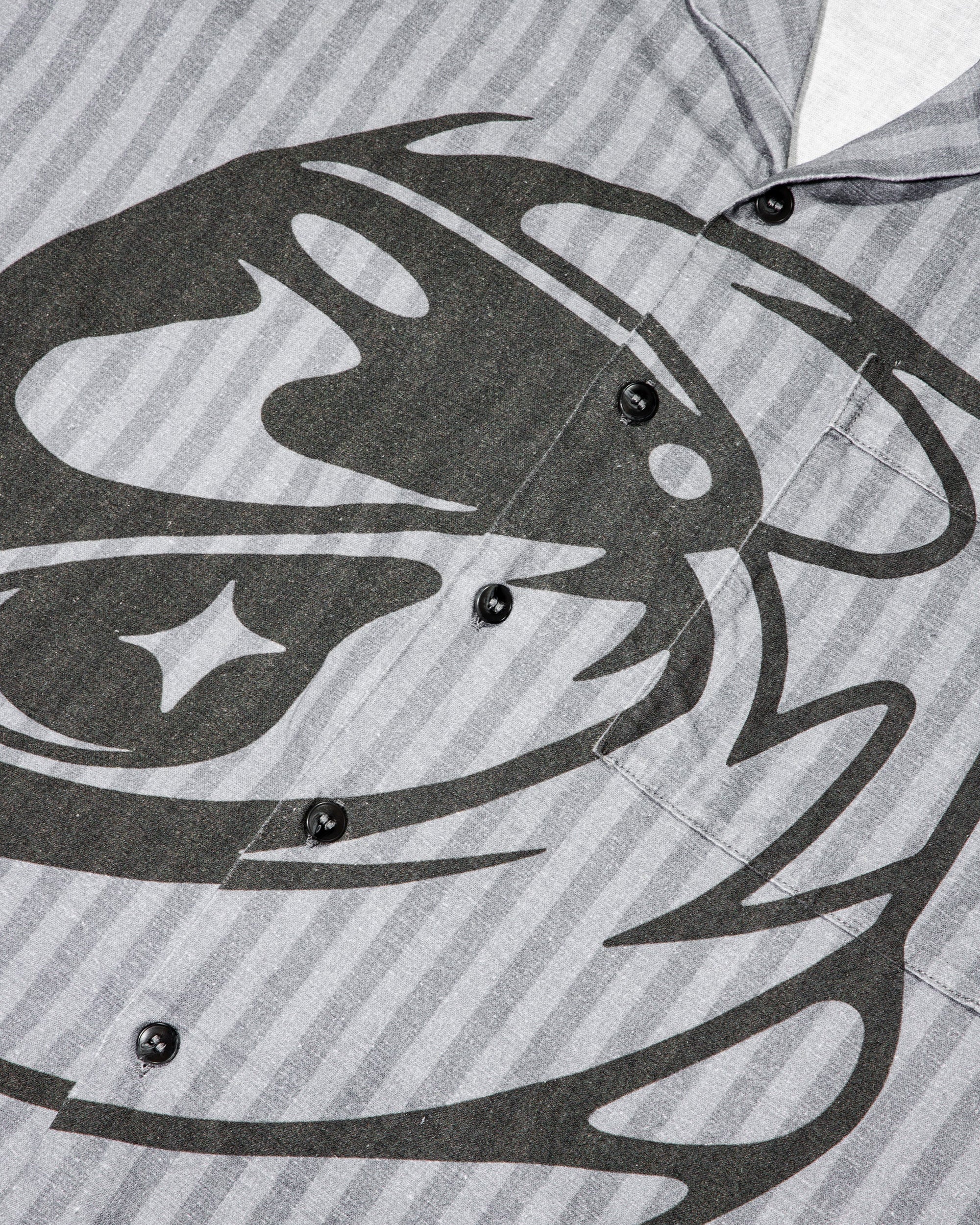 Racers Button Up Gray - Image 4