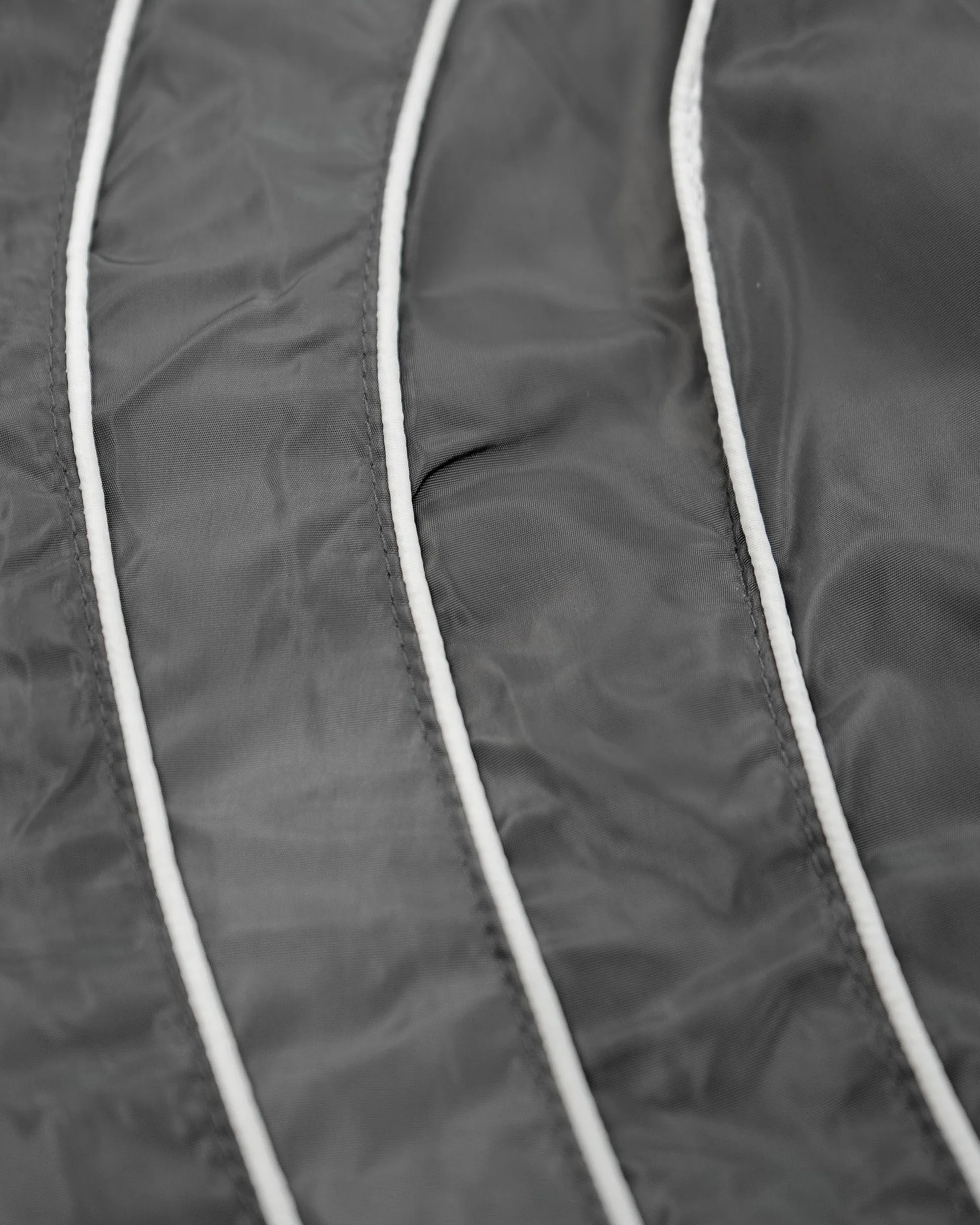 “RADIANT AURA” NYLON SHORTS ( SHADOW GREY) - Image 5