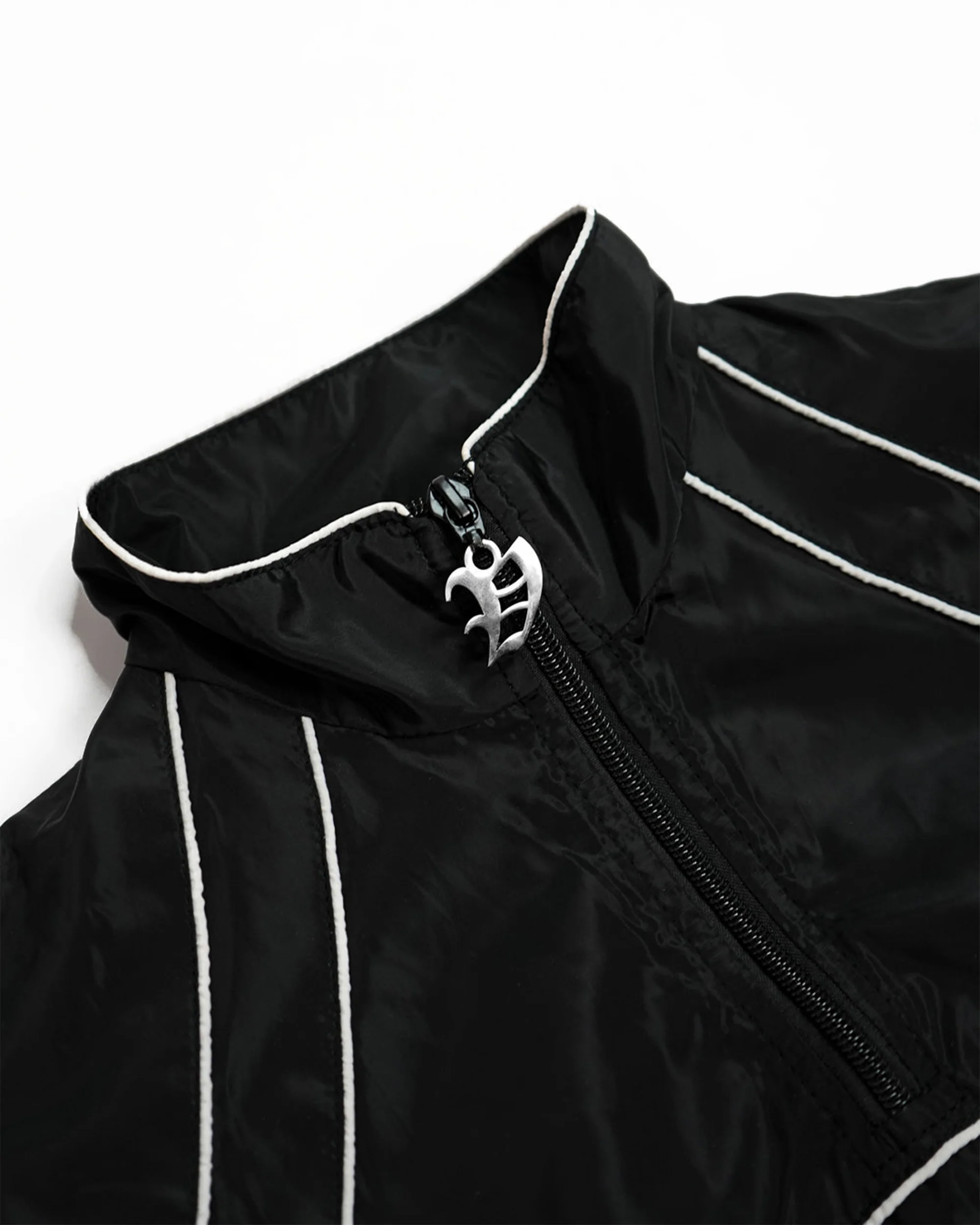 “RADIANT AURA” NYLON TRACK JACKET (NIGHT PULSE) - Image 8