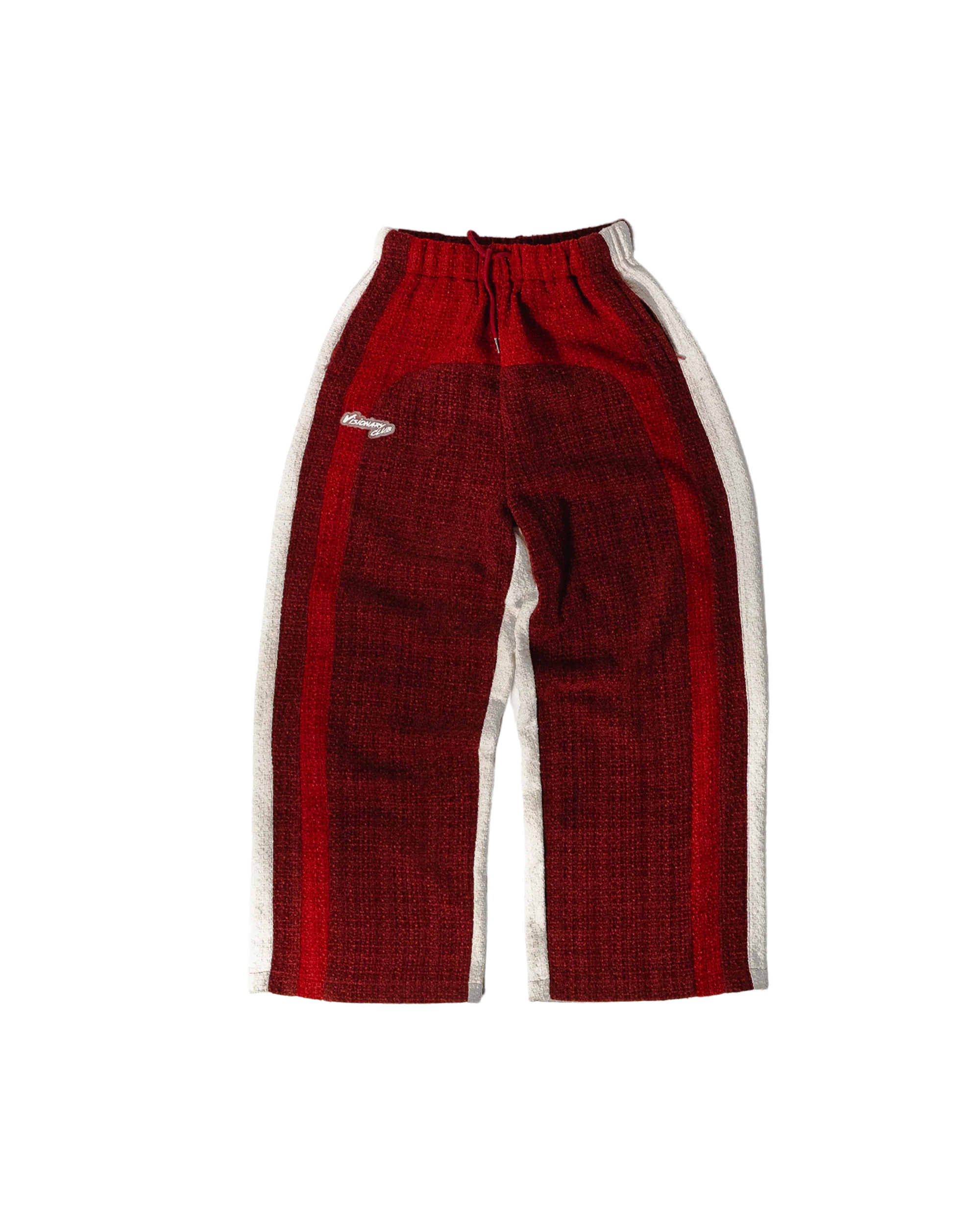 "RADIANT AURA" V2 WIDE LEG SWEATS (TRIPLE CHERRY)