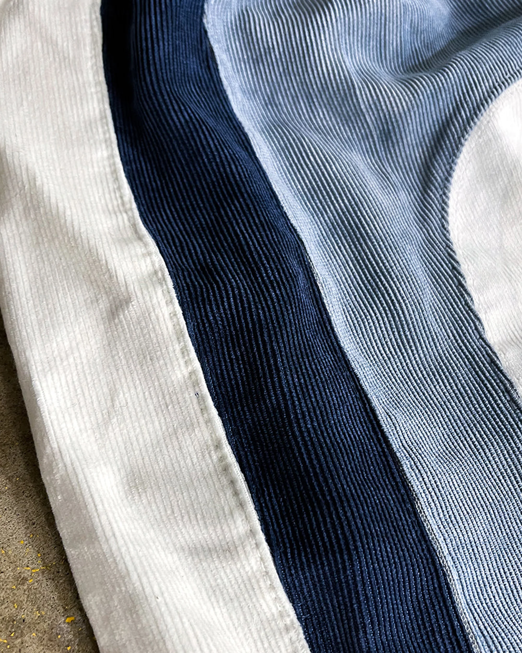 "RADIANT AURA" WIDE LEG SWEATS (COASTAL WAVES) - Image 6