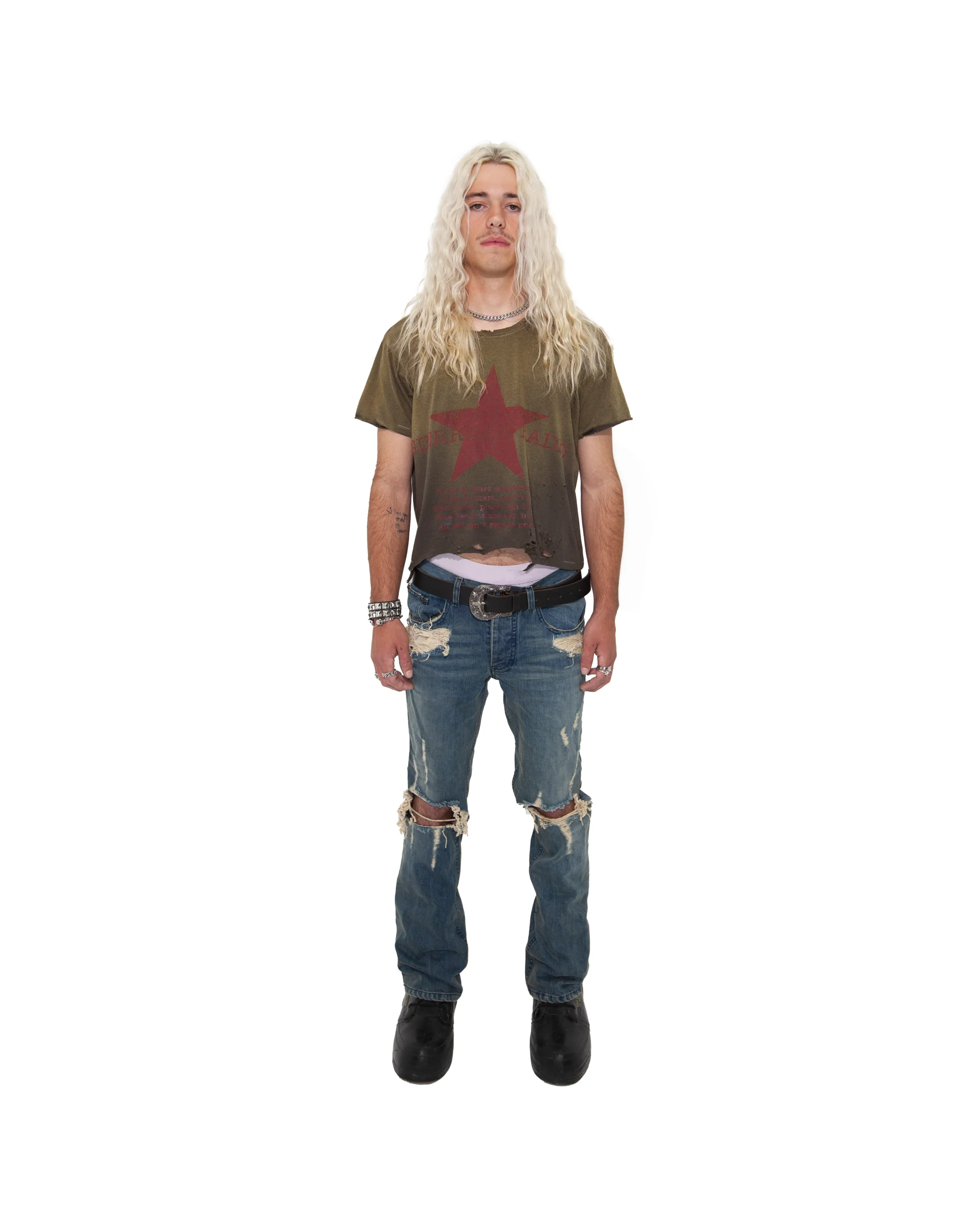 RADIO - AGED BROWN TEE - Image 3
