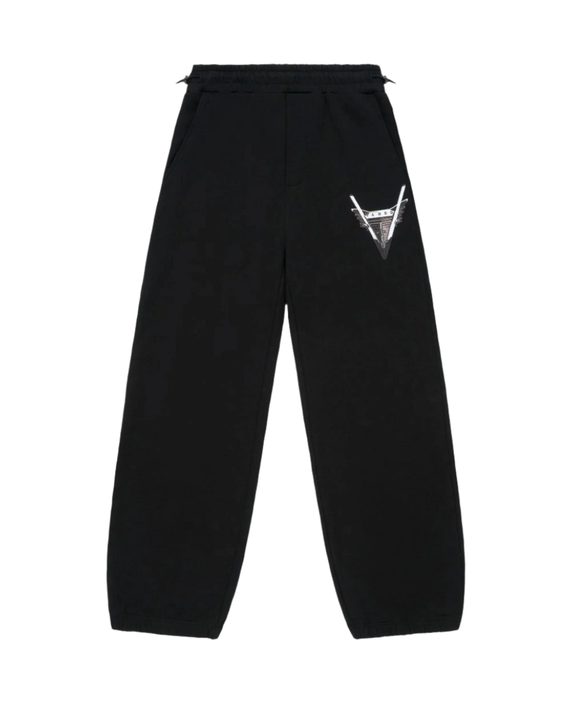 RAFA OVERSIZED SWEATPANT | BLACK CAR BADGE