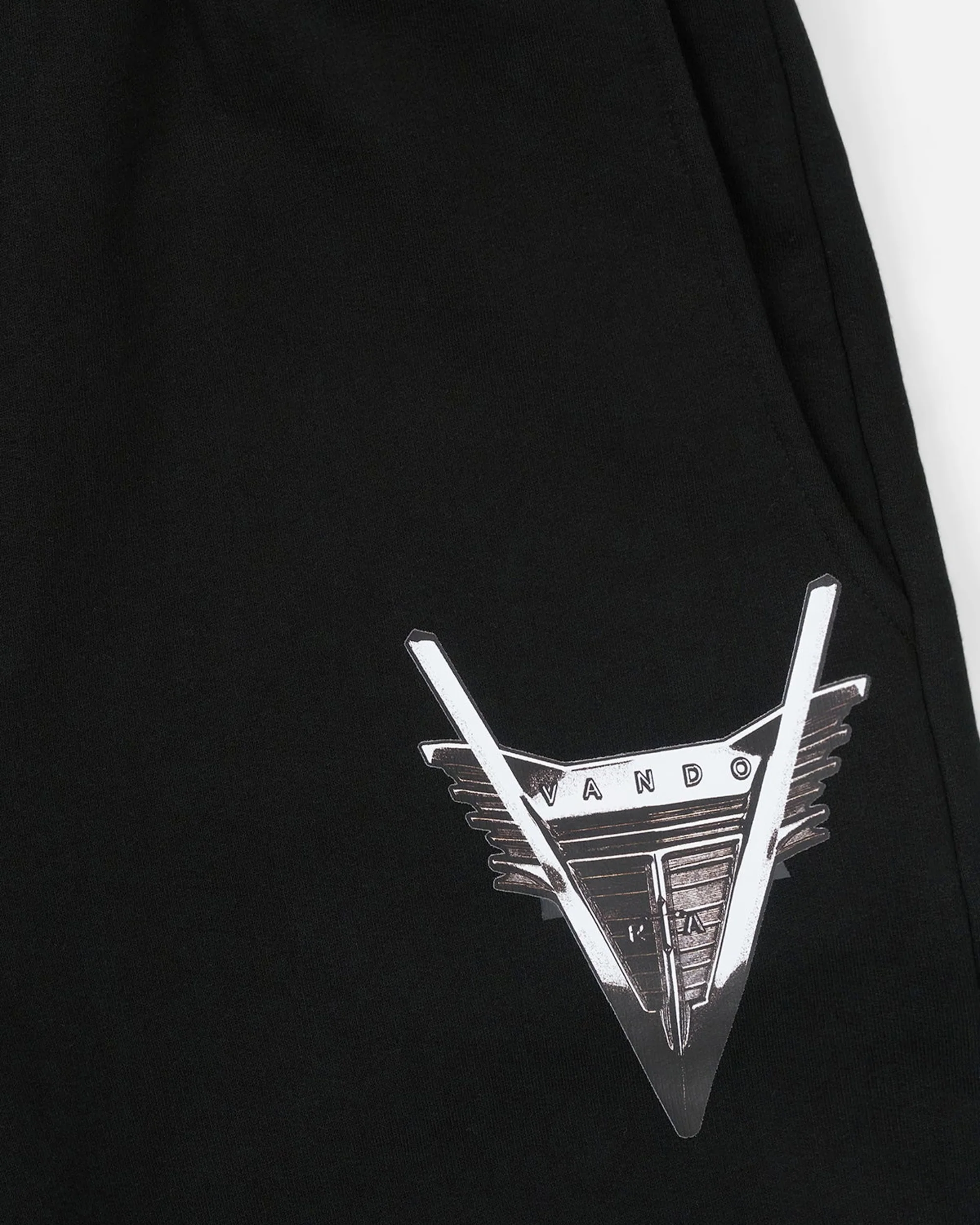 RAFA OVERSIZED SWEATPANT | BLACK CAR BADGE - Image 5