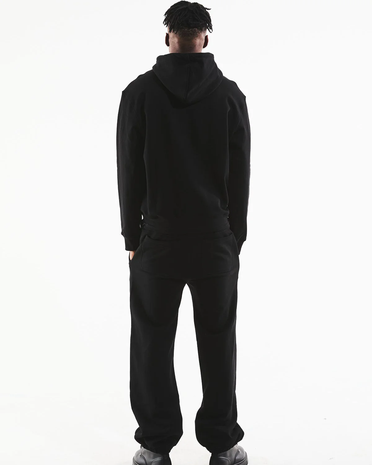 RAFA OVERSIZED SWEATPANT | BLACK CAR BADGE - Image 8