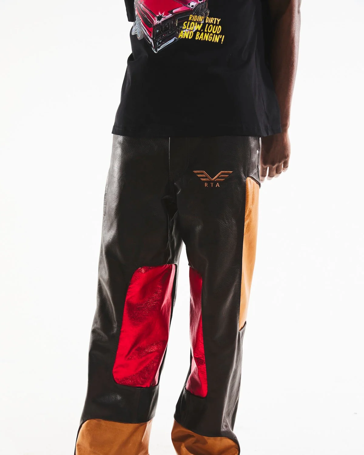 RAFAEL PANT | ESPRESSO CANDY RED - Image 2