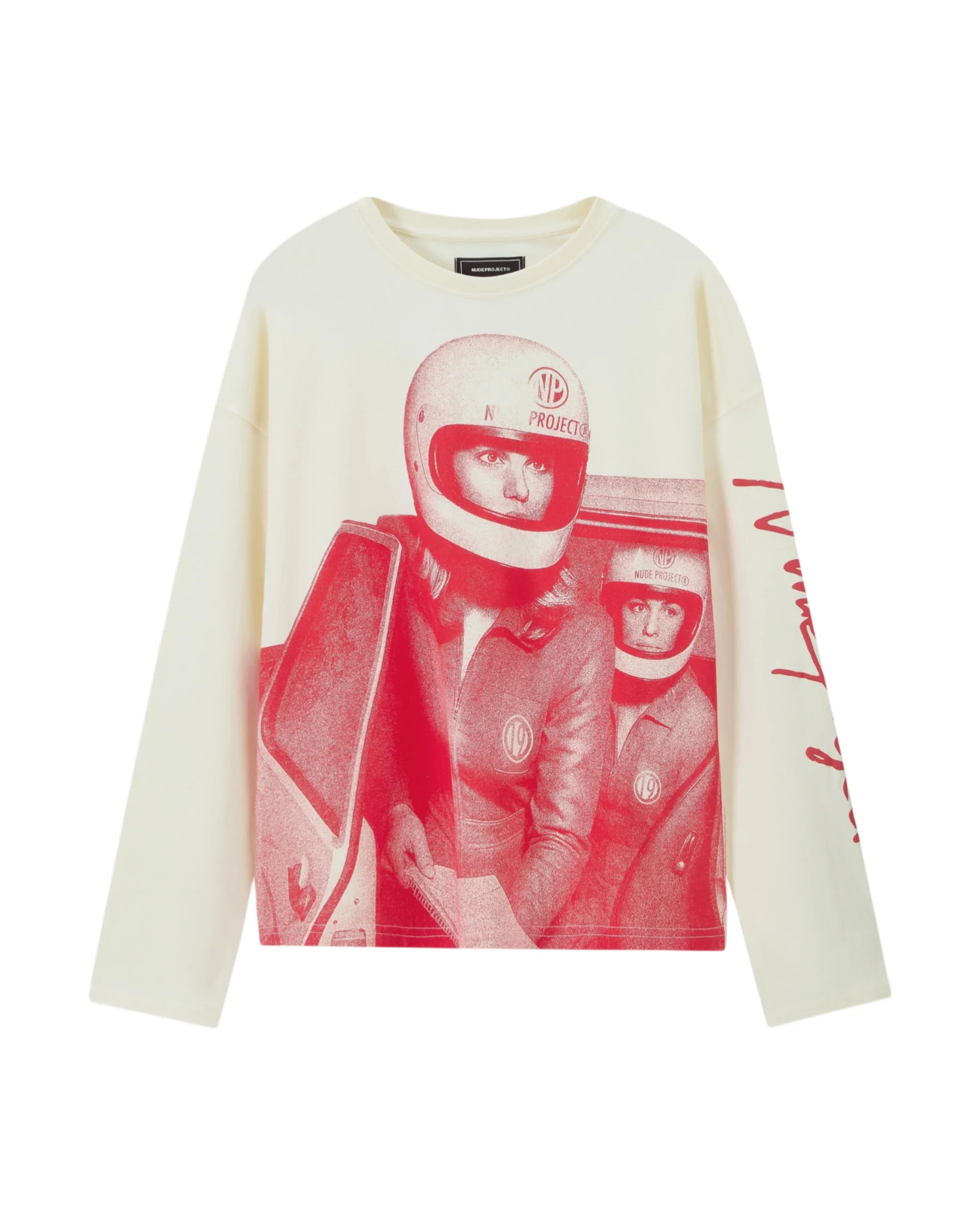 Rally Long-Sleeve Tee Red