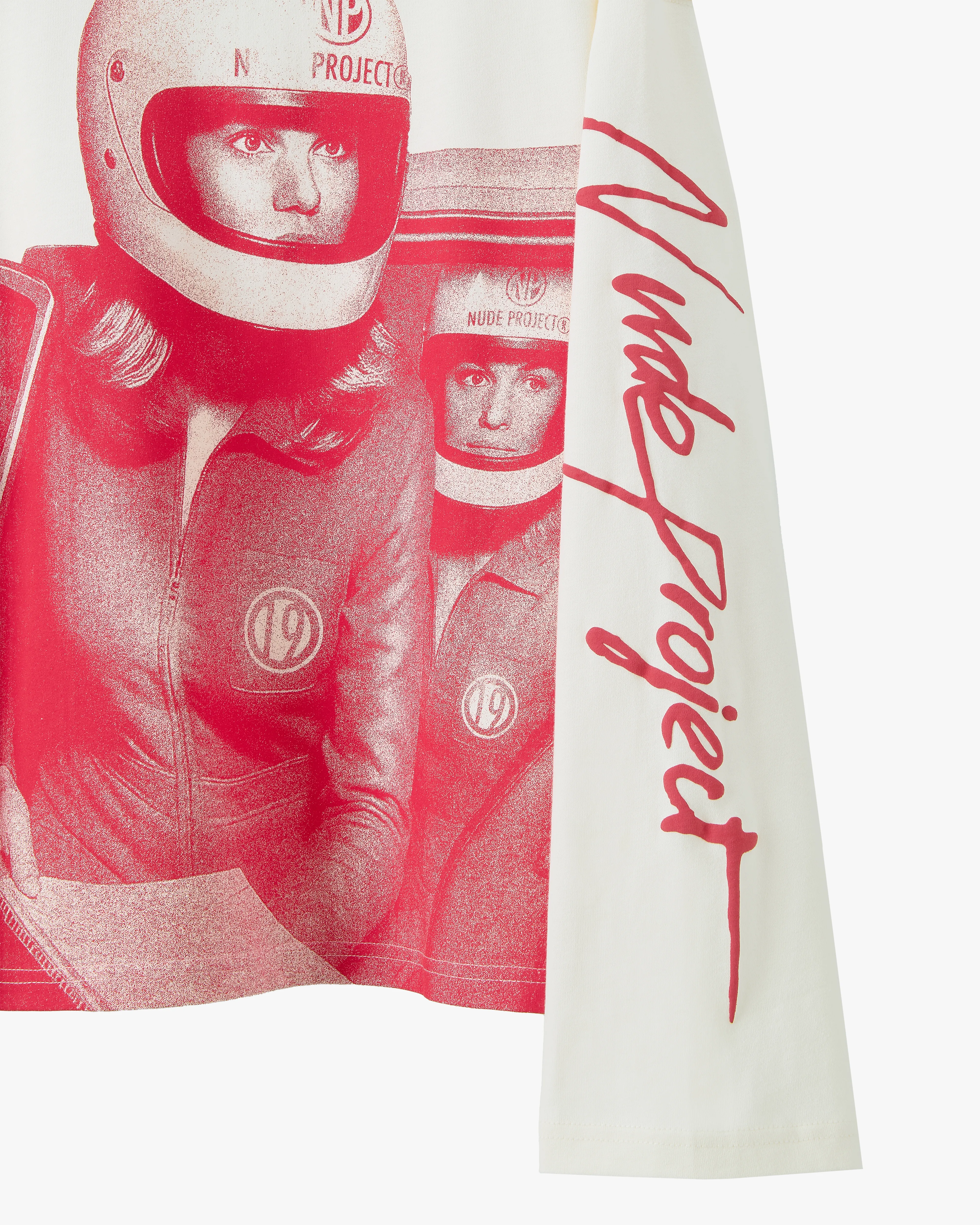 Rally Long-Sleeve Tee Red - Image 16