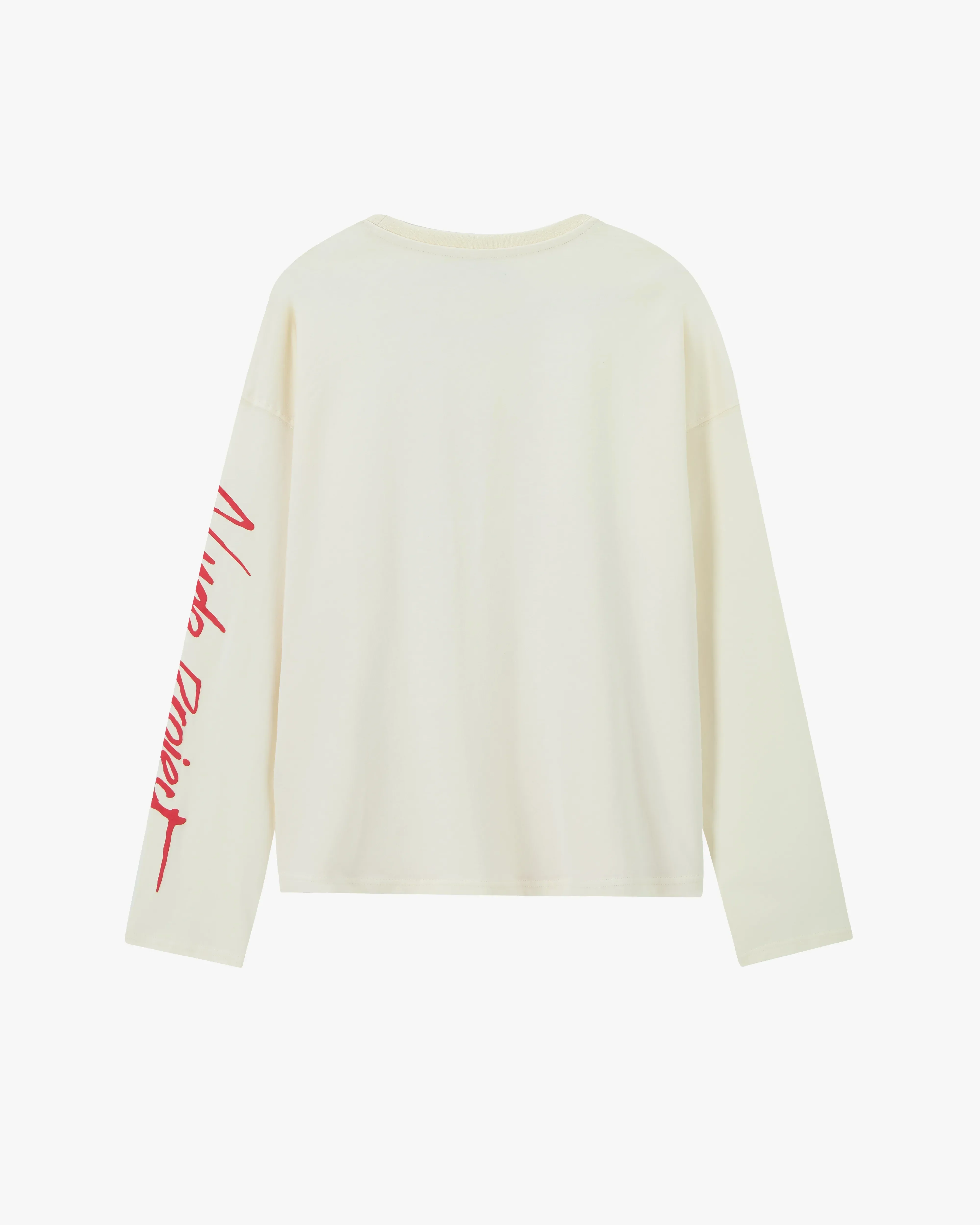 Rally Long-Sleeve Tee Red - Image 18