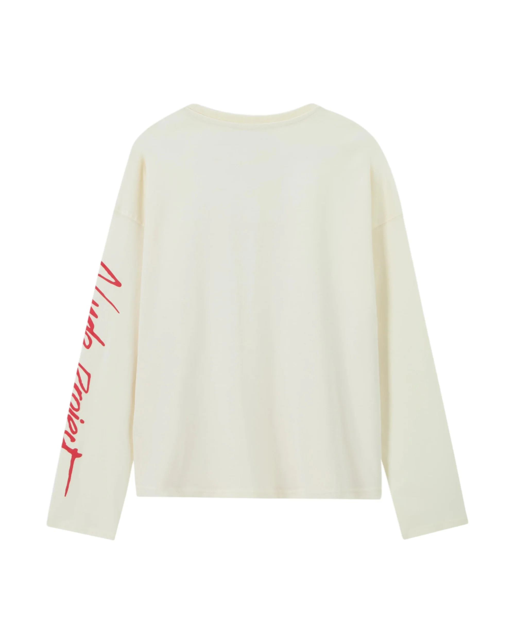 Rally Long-Sleeve Tee Red - Image 2