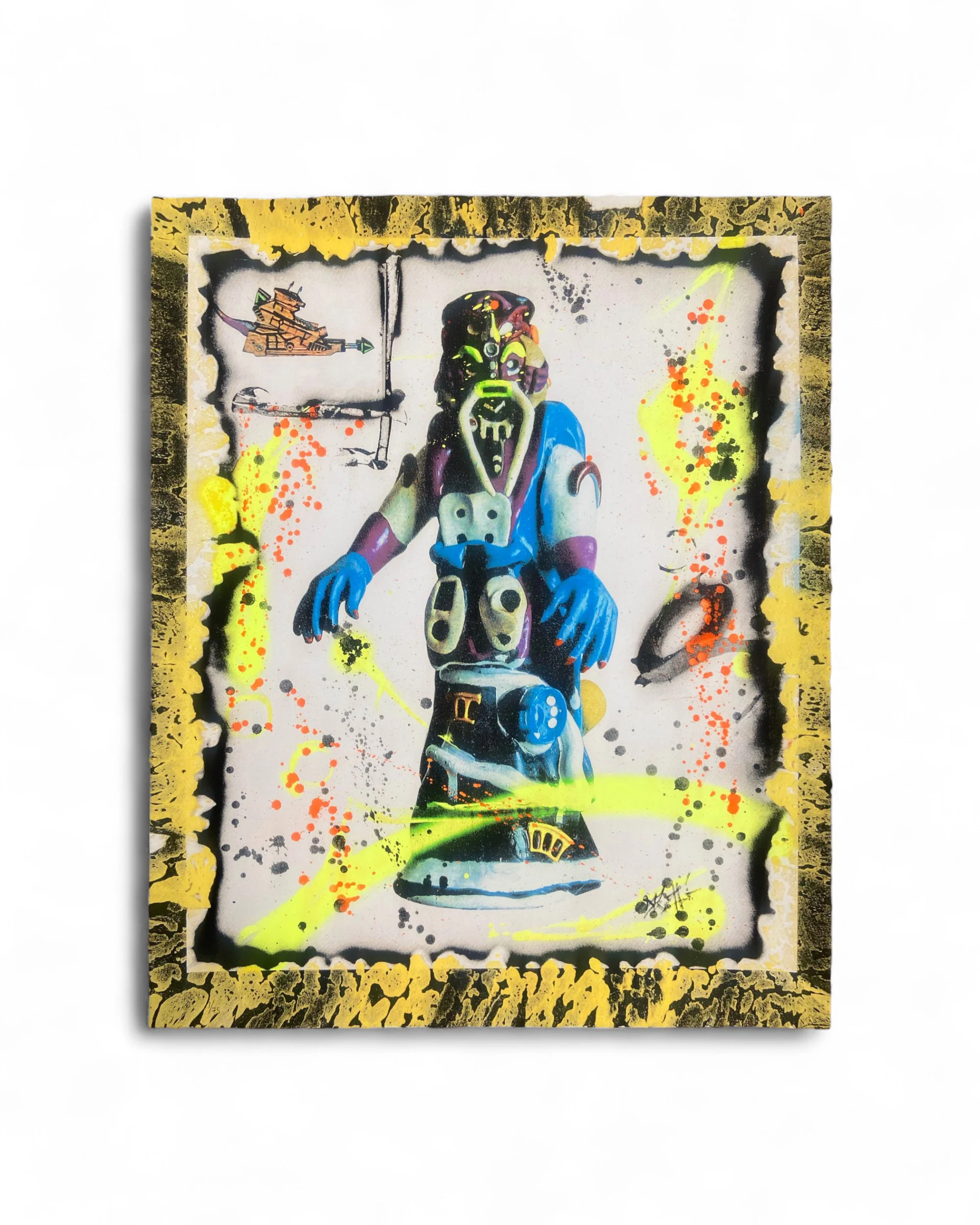 RAMMELLZEE "SHUN-U The Loan Sharker" Print
