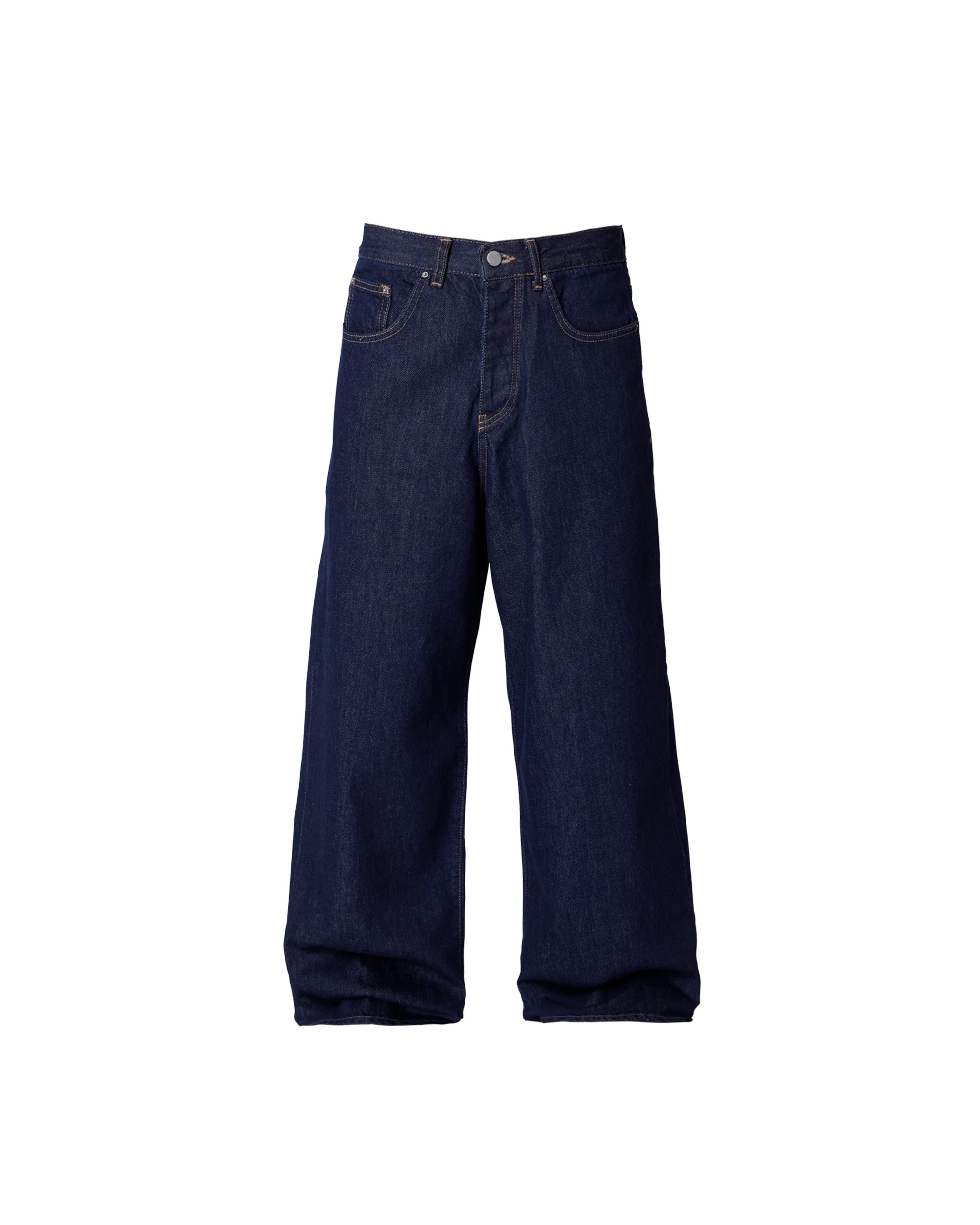 Raw Baggy Rave Denim - Washed Indigo