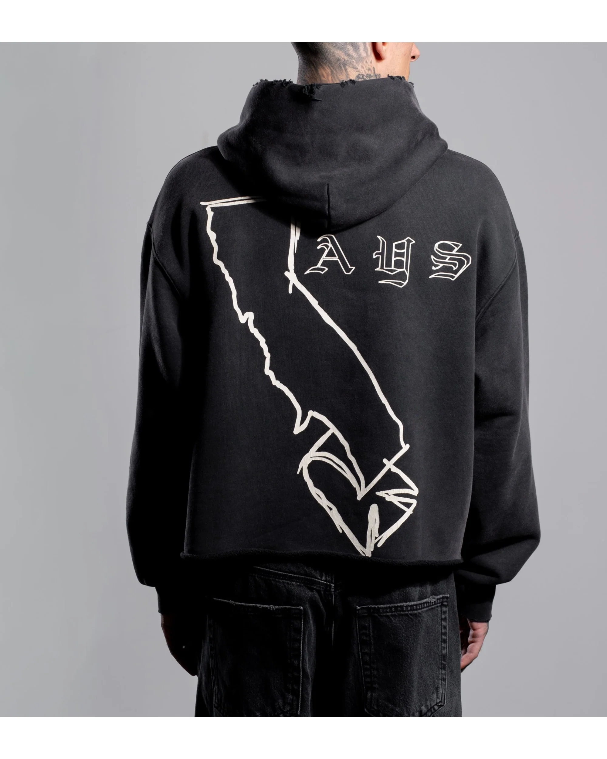 RAW CALI BANNED ZIP HOODIE - Image 4