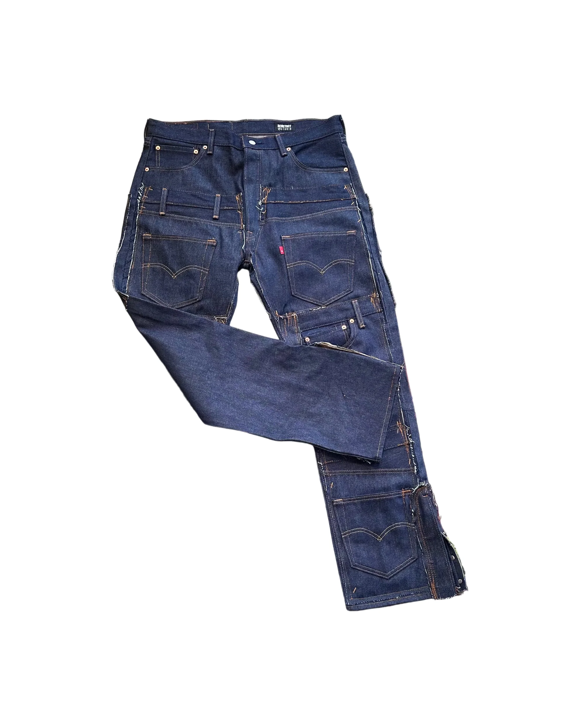 Raw Denim Multi Pocket Pant - Image 4