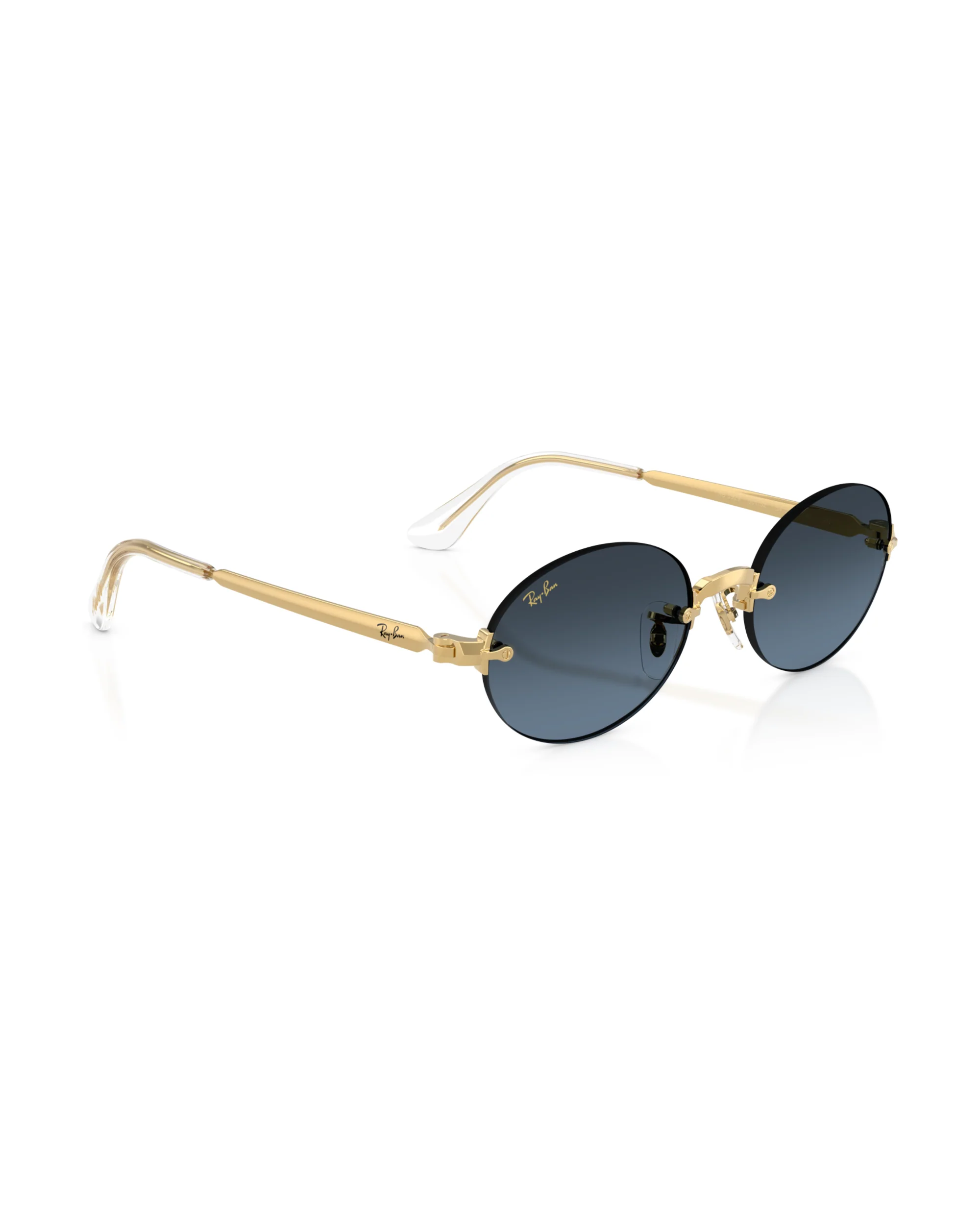RAY-BAN X A$AP ROCKY RIMLESS OVAL BLUE GRADIENT DARK GREY - Image 8