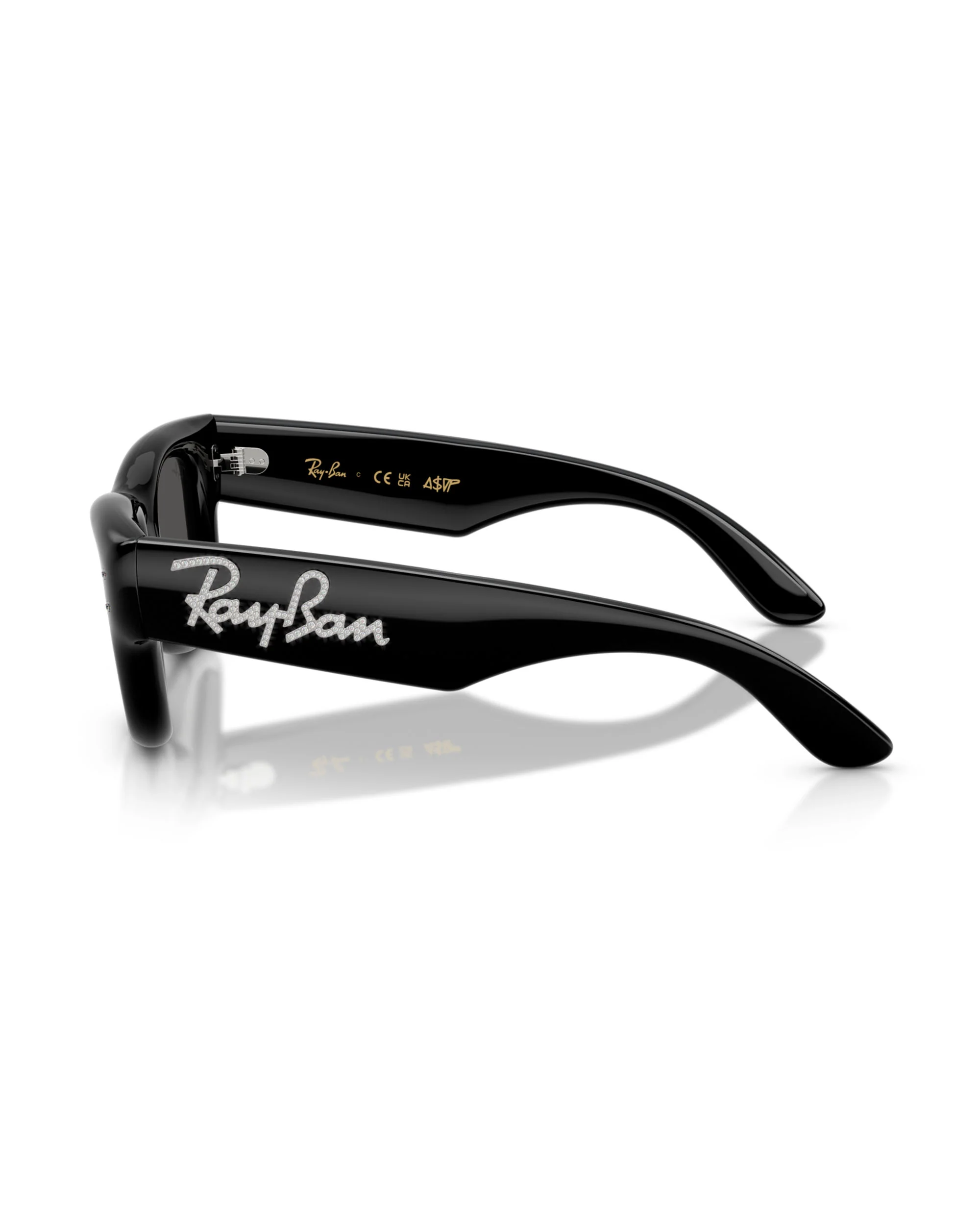 RAY BAN X A$AP ROCKY WAYFARER PUFFER SWAROVSKI EDITION - BLACK - Image 8