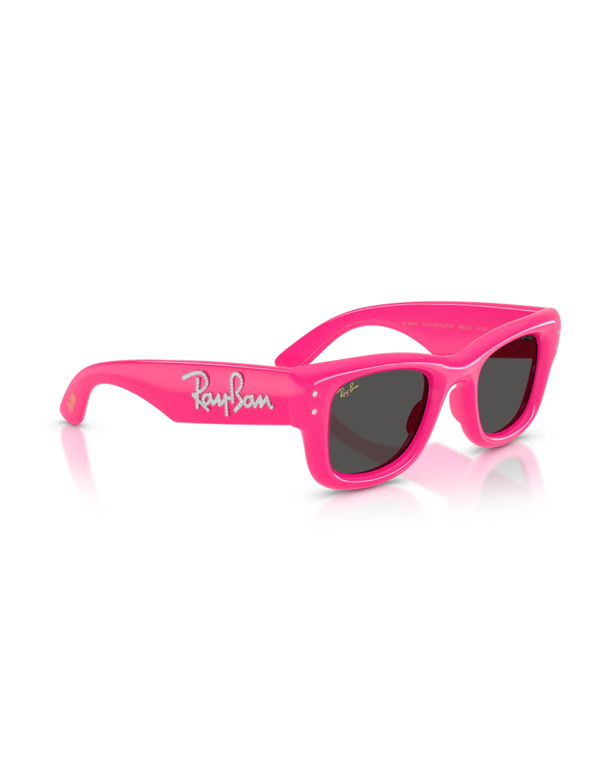 RAY BAN X A$AP ROCKY WAYFARER PUFFER SWAROVSKI EDITION - PINK - Image 7