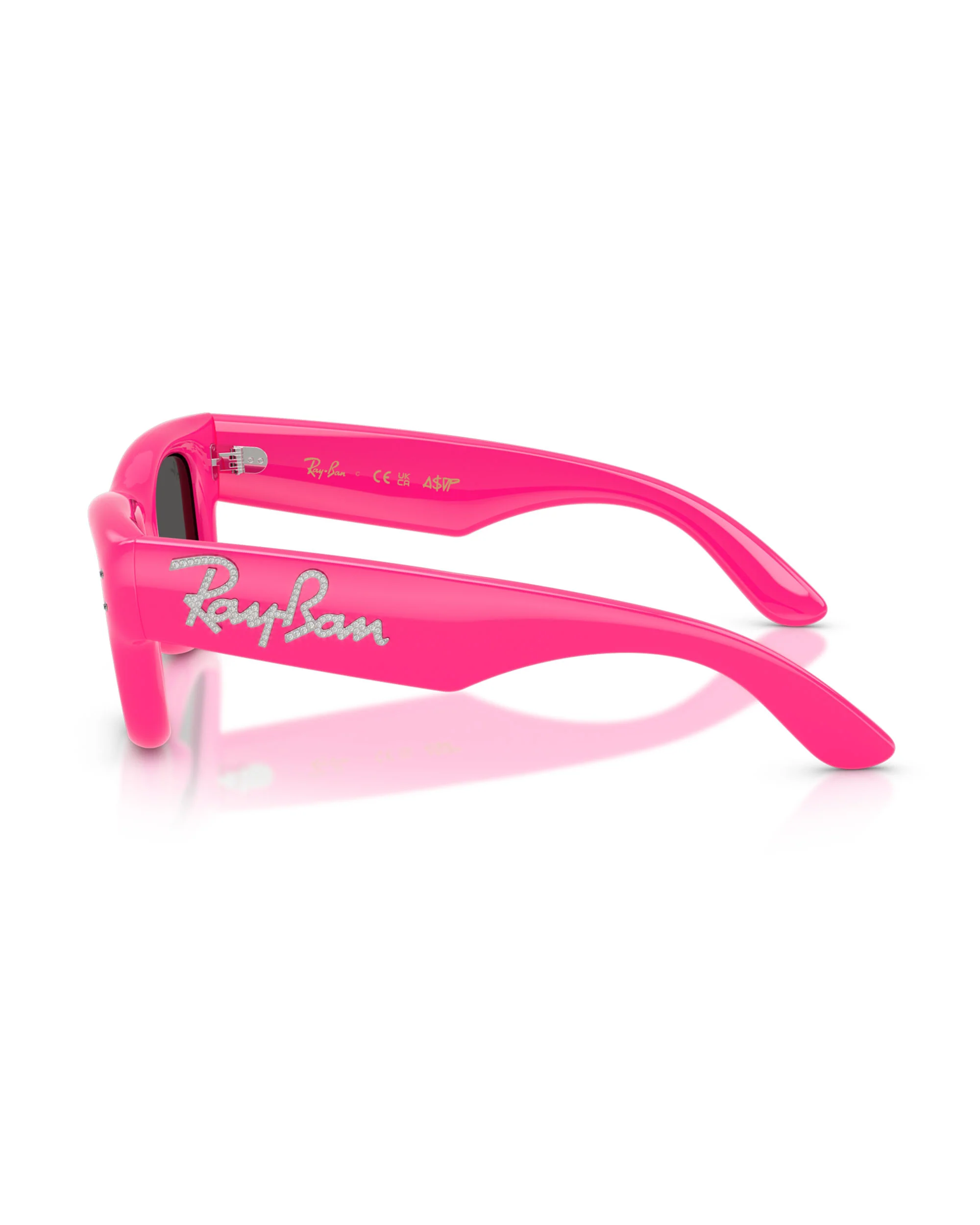 RAY BAN X A$AP ROCKY WAYFARER PUFFER SWAROVSKI EDITION - PINK - Image 8