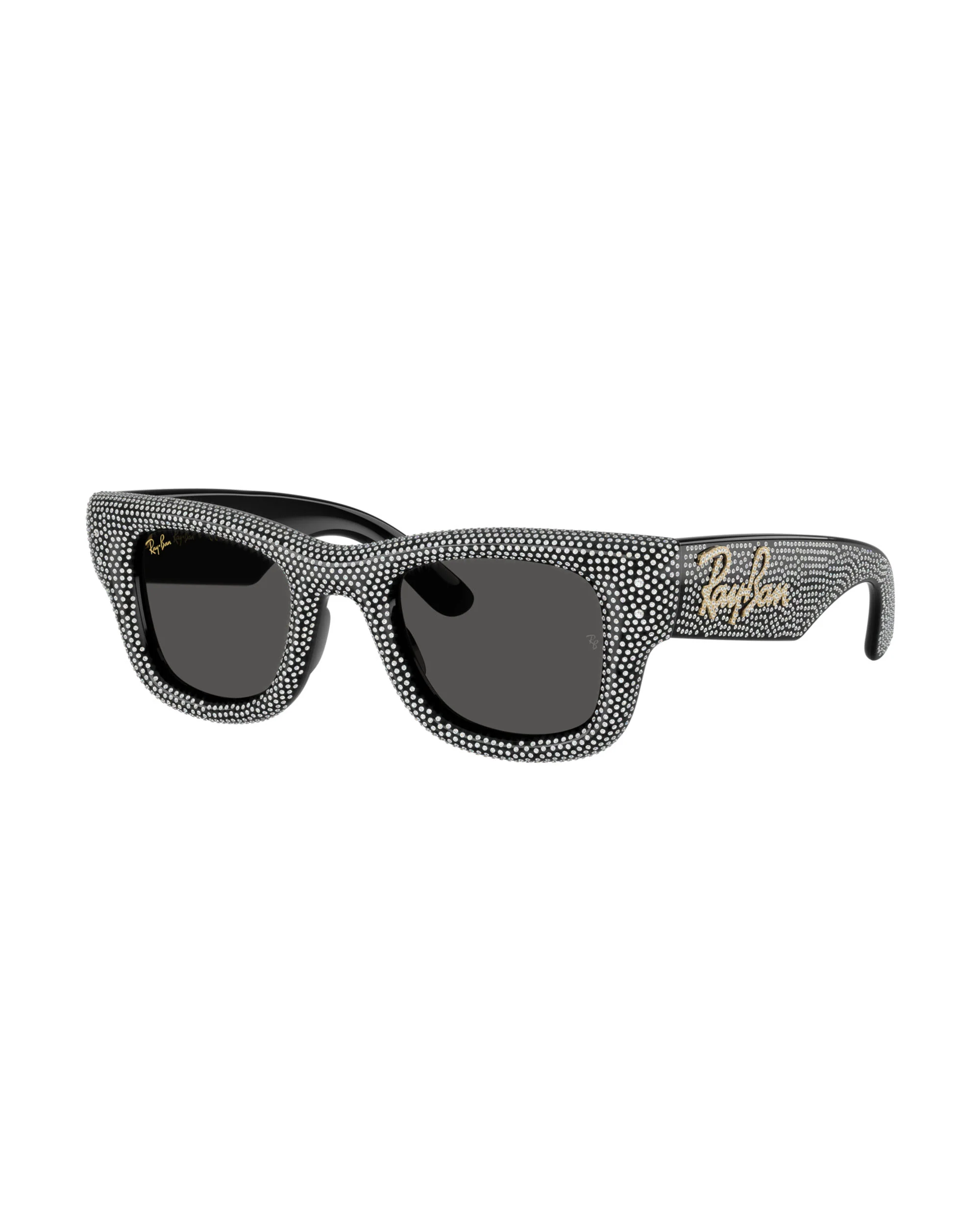 RAY BAN X A$AP ROCKY WAYFARER PUFFER SWAROVSKI PAVÉ - BLACK - Image 5