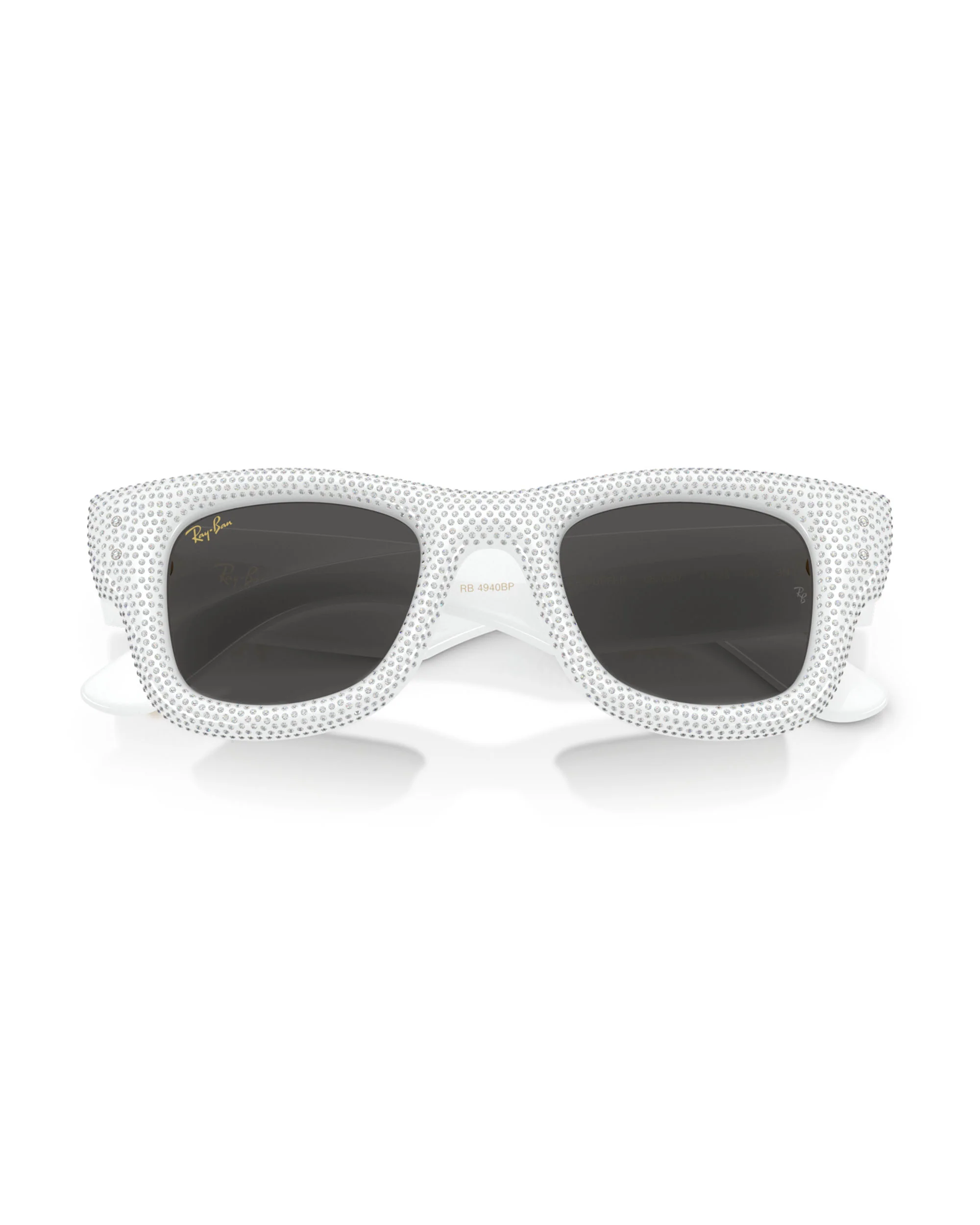 RAY BAN X A$AP ROCKY WAYFARER PUFFER SWAROVSKI PAVÉ - WHITE - Image 8