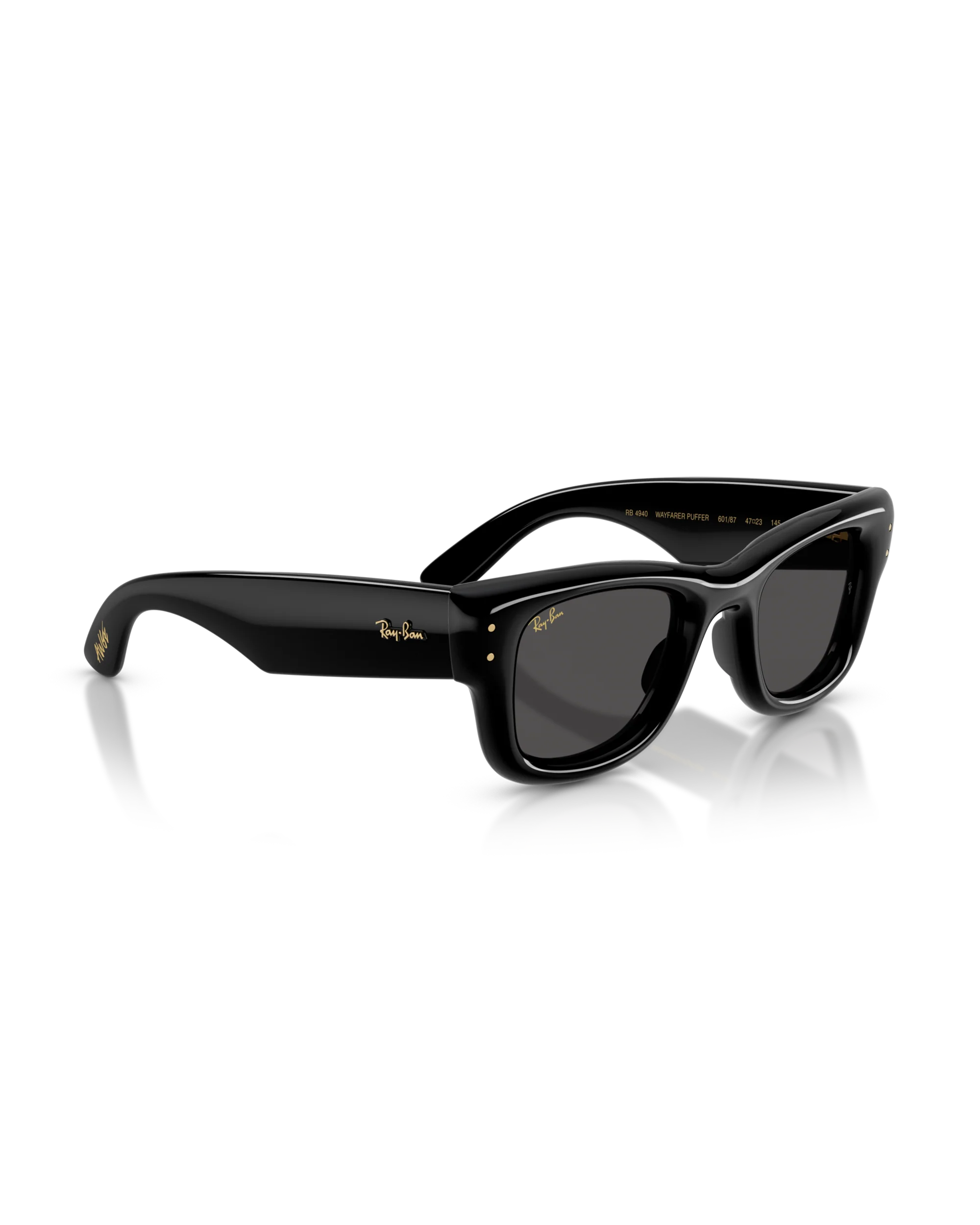 RAY BAN X ASAP ROCKY PUFFER WAYFARER BLACK - Image 3