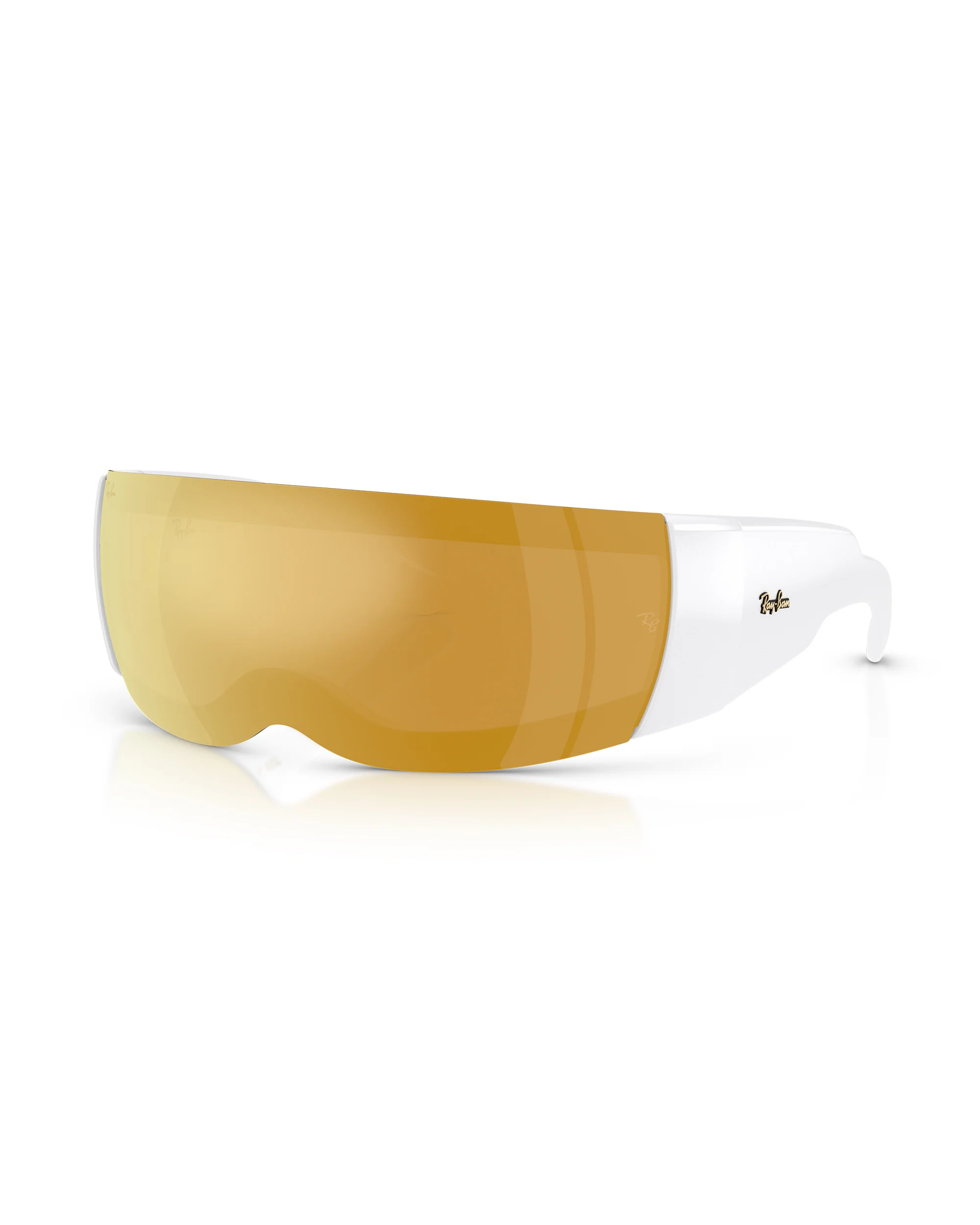 RAY BAN X ASAP ROCKY ULTRA WRAP 002 BROWN MIRROR - Image 3