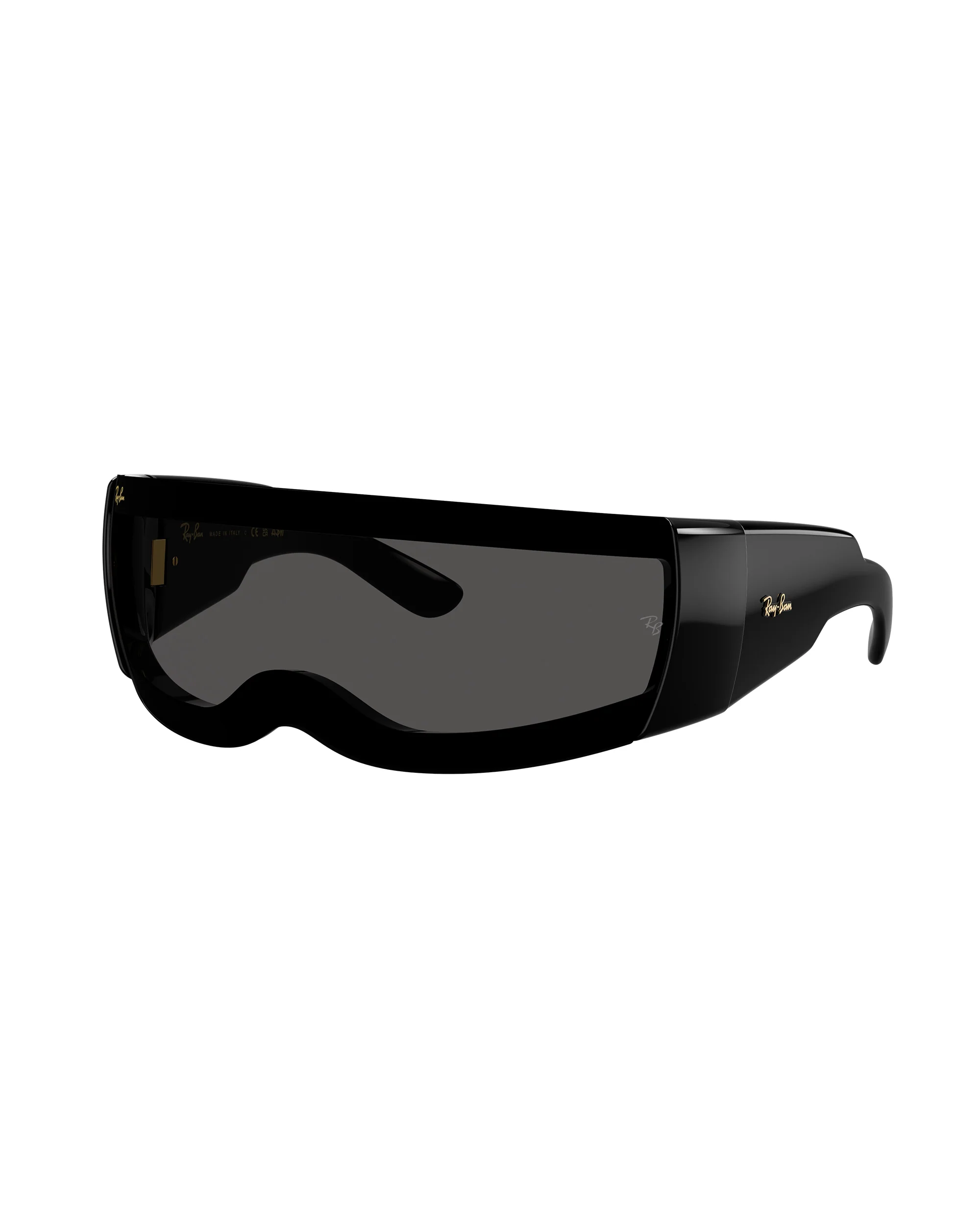 RAY BAN X ASAP ROCKY ULTRA WRAP 002 DARK GREY - Image 3