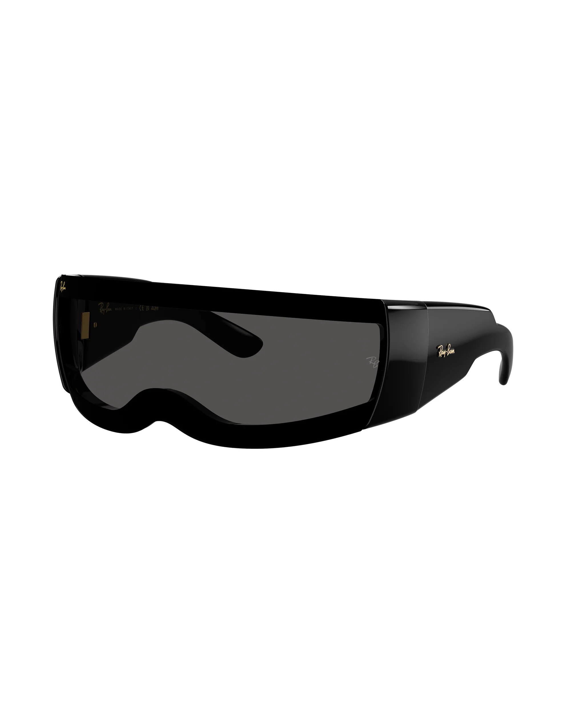 RAY BAN X ASAP ROCKY ULTRA WRAP 002 DARK GREY - Image 6