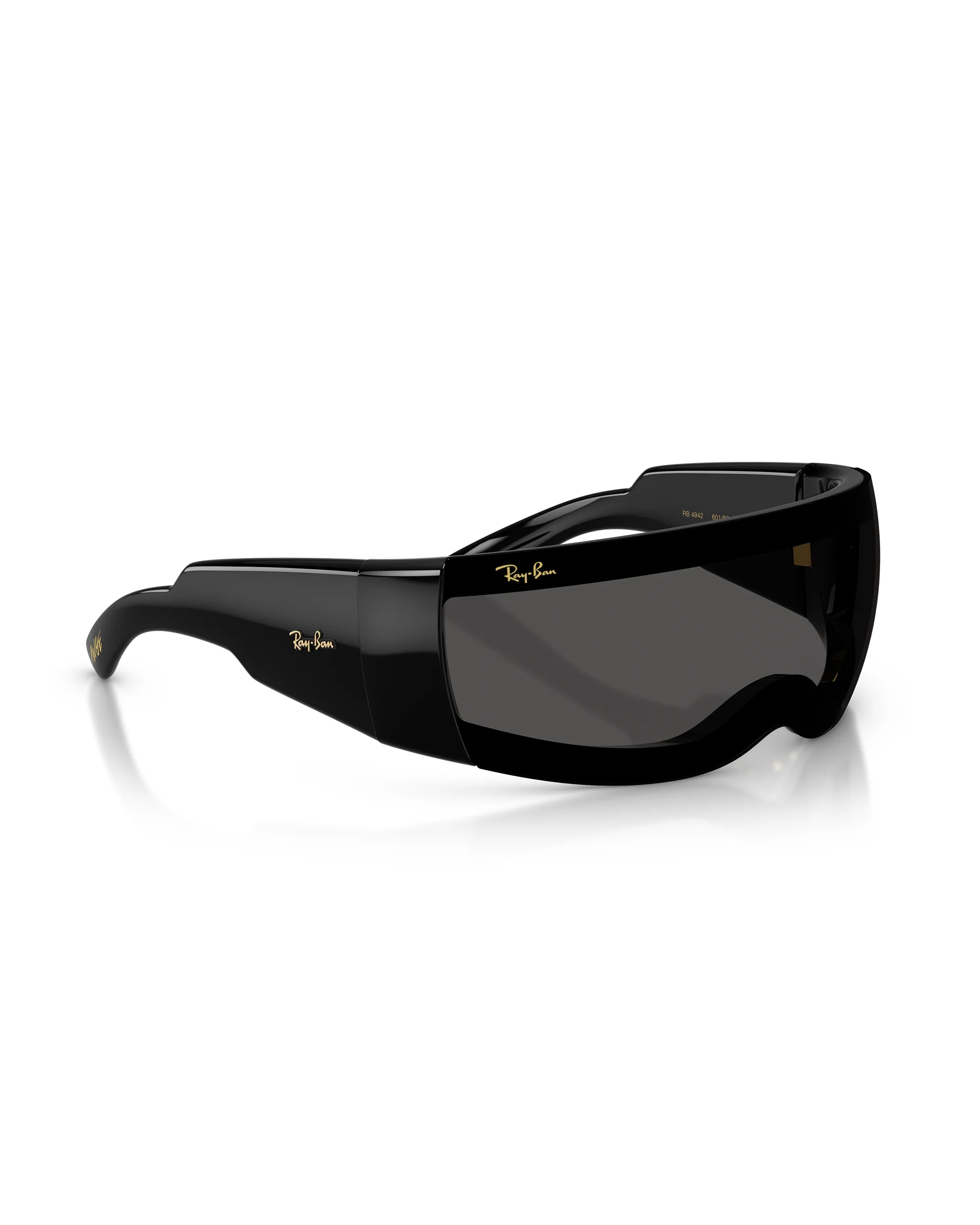 RAY BAN X ASAP ROCKY ULTRA WRAP 002 DARK GREY - Image 7