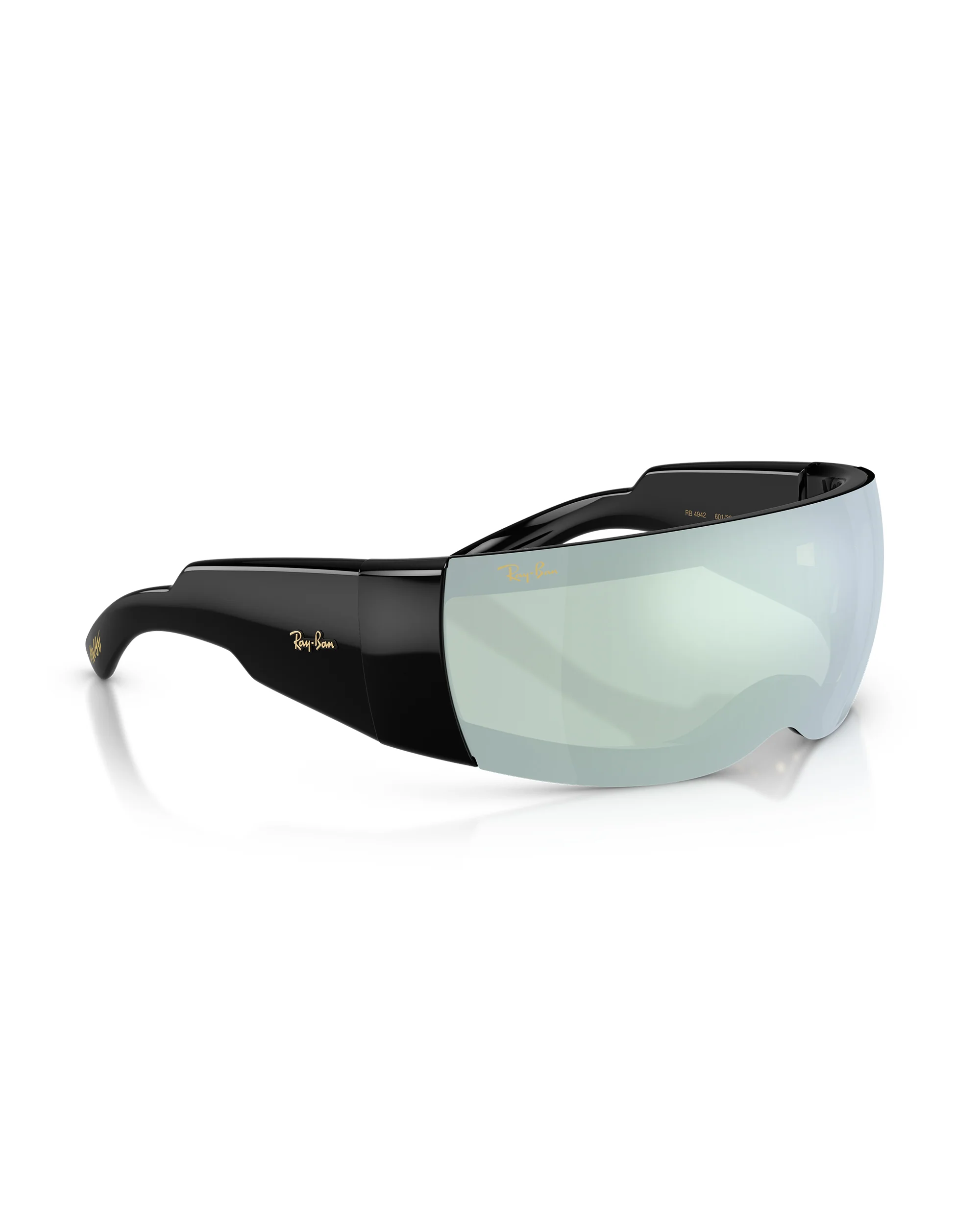 RAY BAN X ASAP ROCKY ULTRA WRAP 002 LIGHT GREY - Image 3