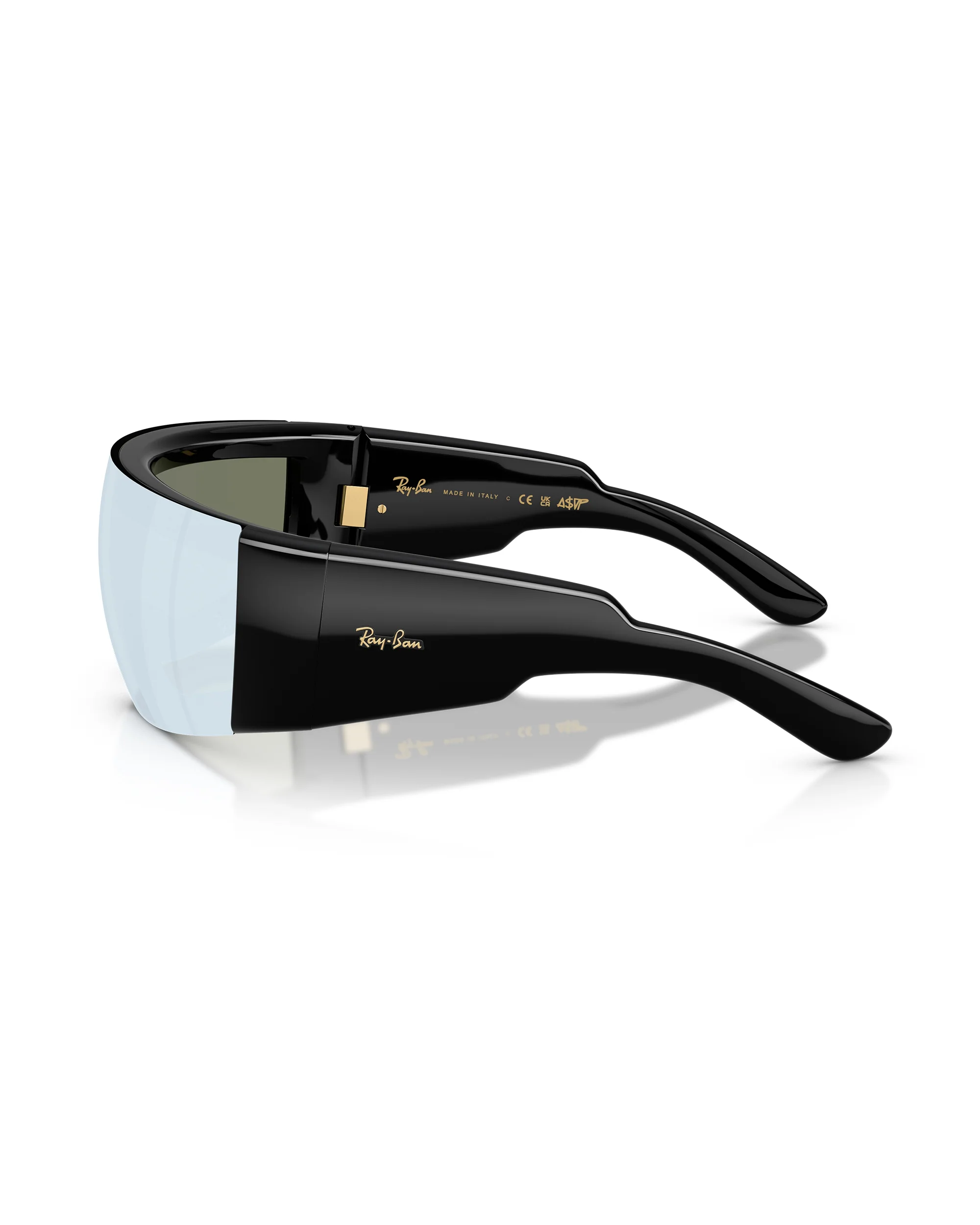 RAY BAN X ASAP ROCKY ULTRA WRAP 002 LIGHT GREY - Image 4