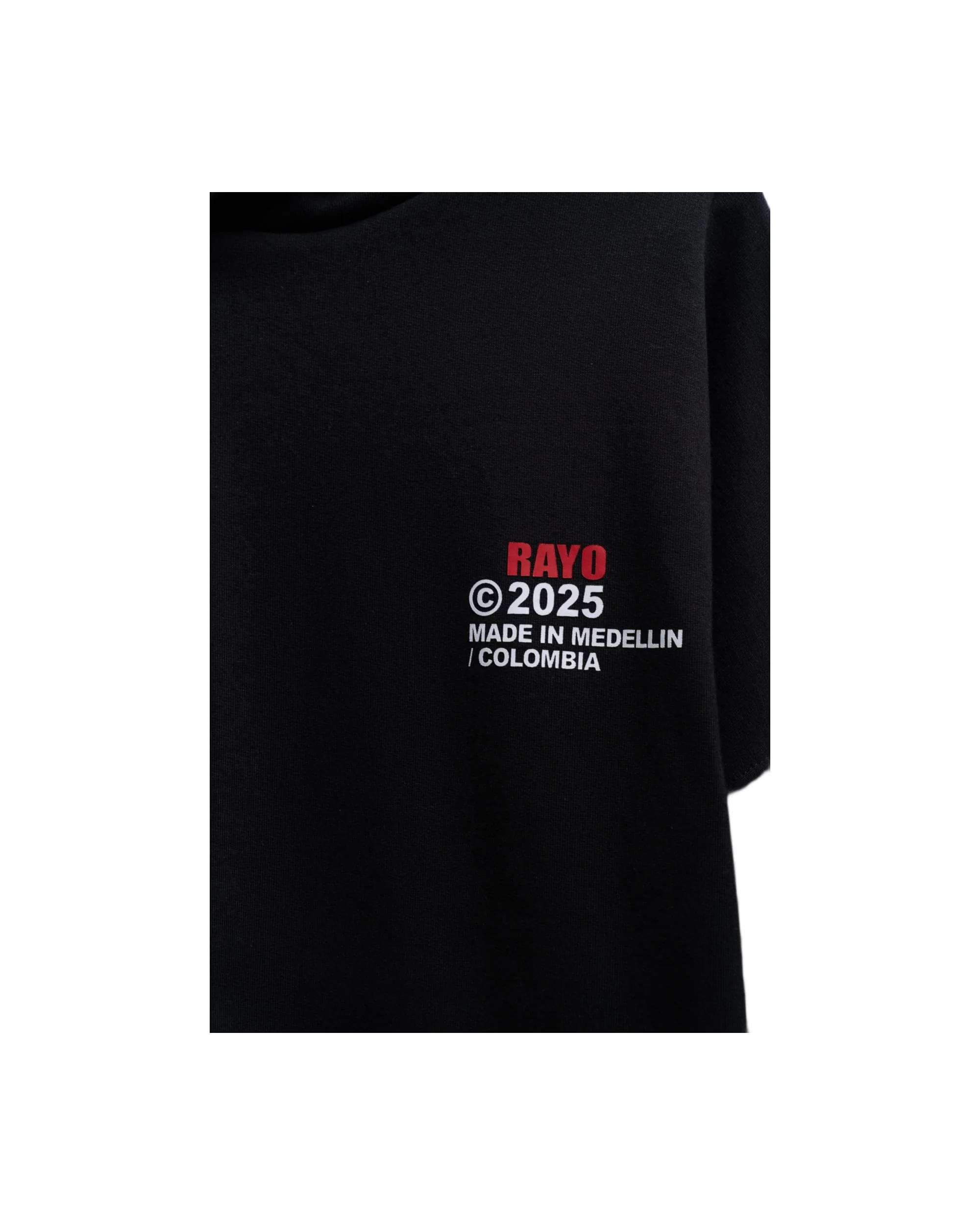 RAYO TOUR BLACK HOODIE - Image 4