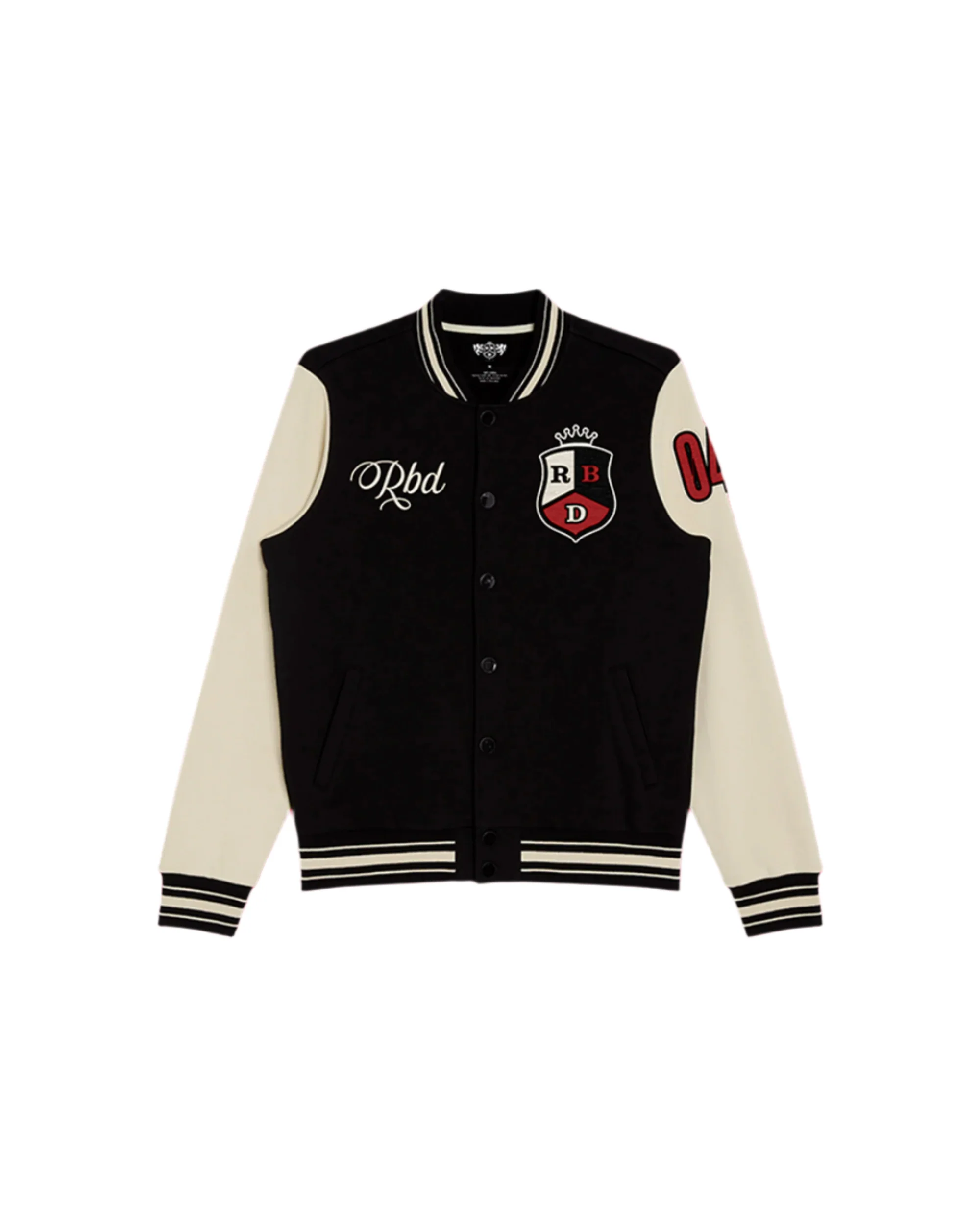 RBD Black Letterman Jacket