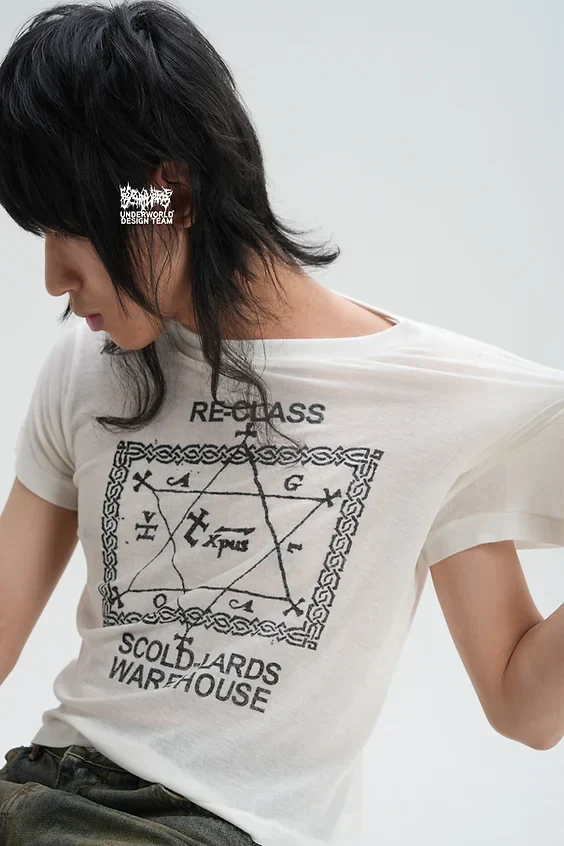 RE-CLASS REVERSE PRINT TEE - Image 6
