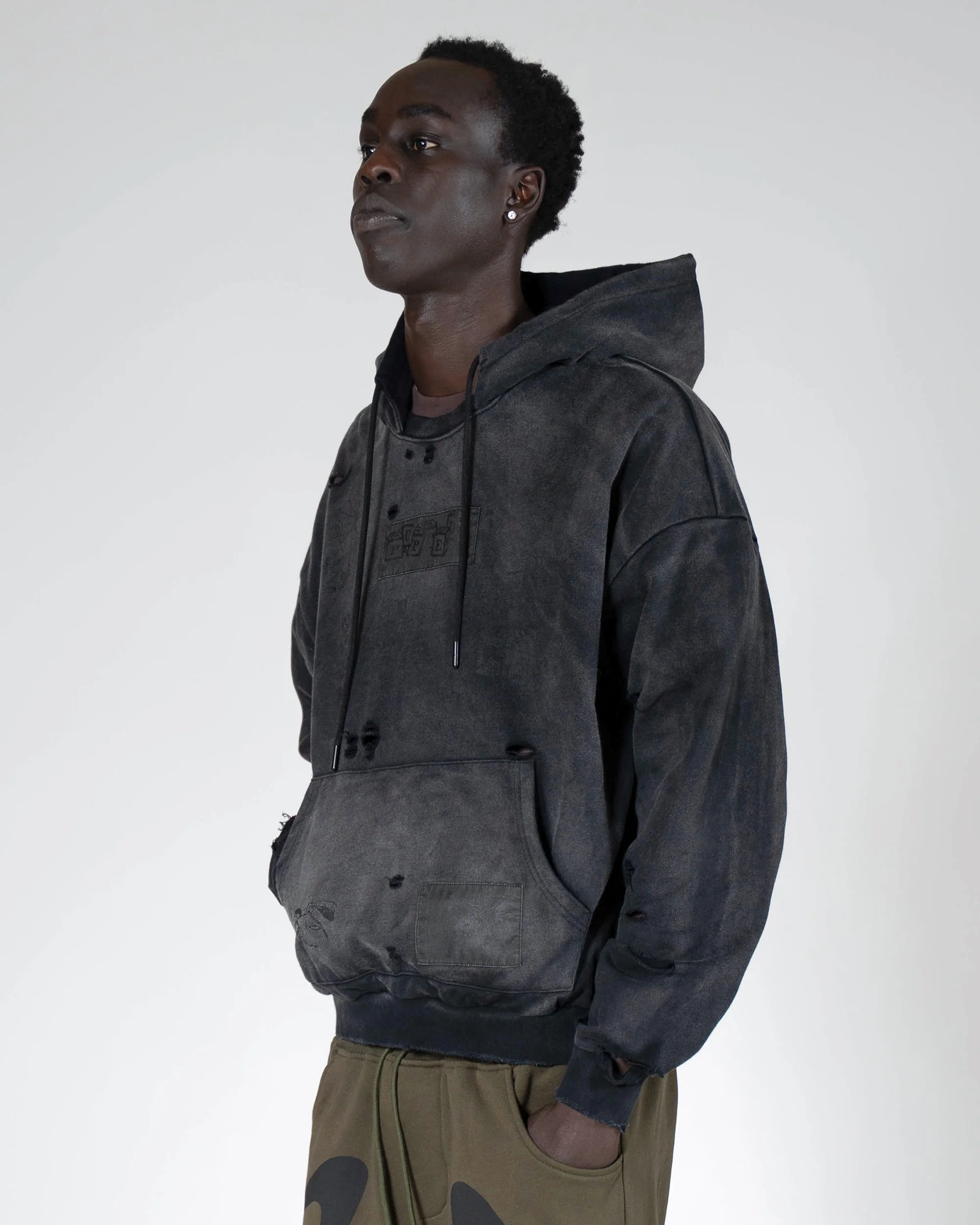 Re-Edition Patchwork Hoodie - Image 11